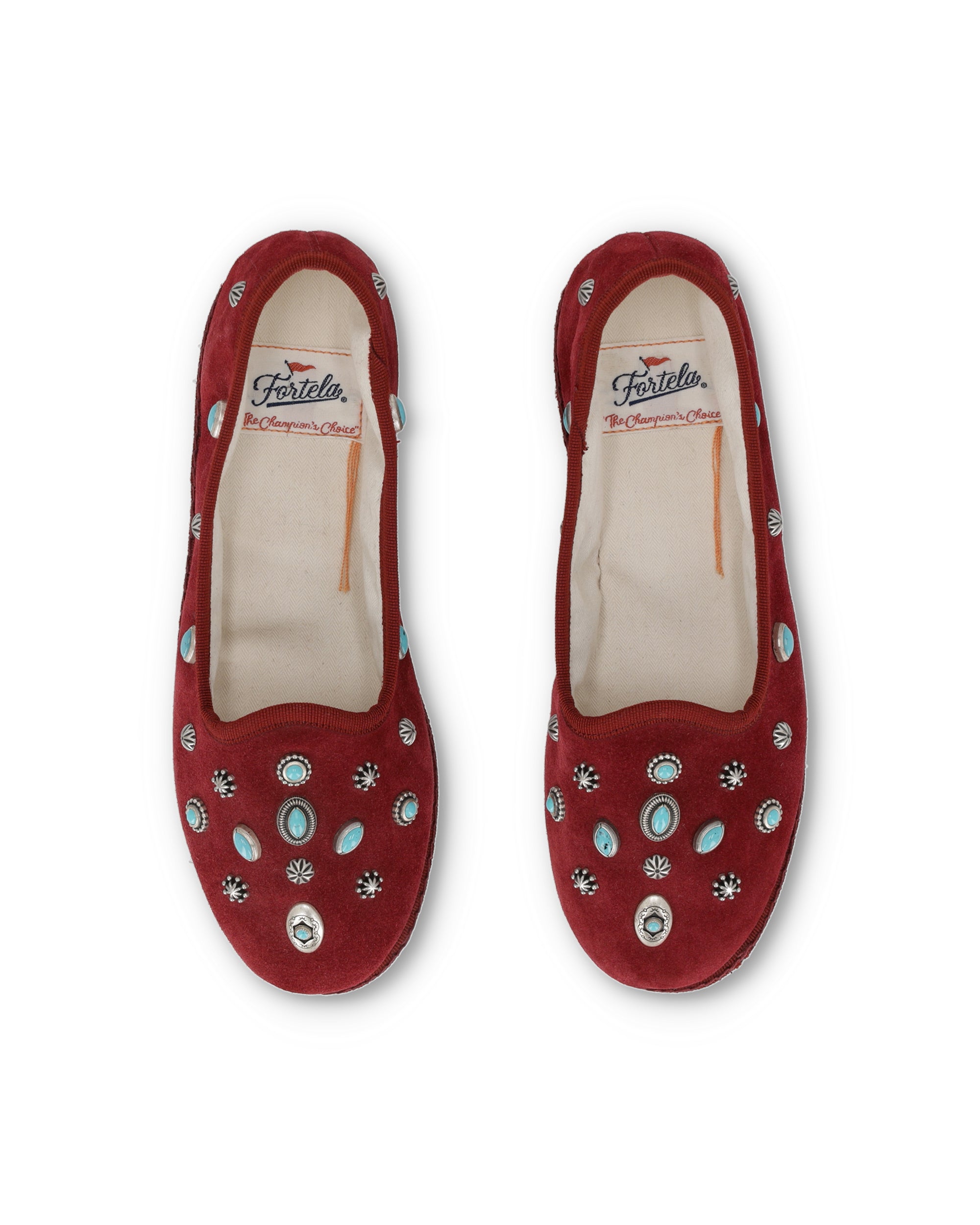 Frutate Suede Friulane with Studs