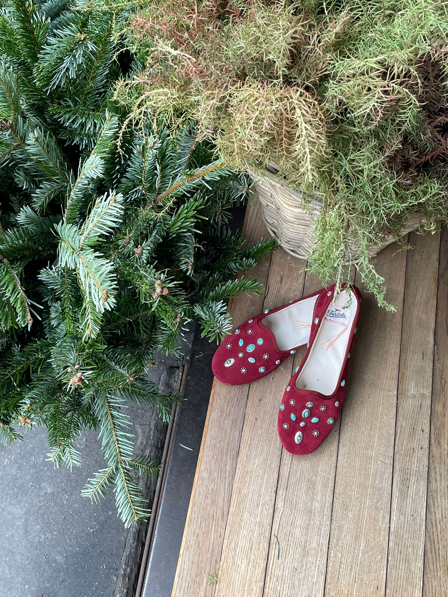 Frutate Friulane In Pelle Scamosciata Con Borchie