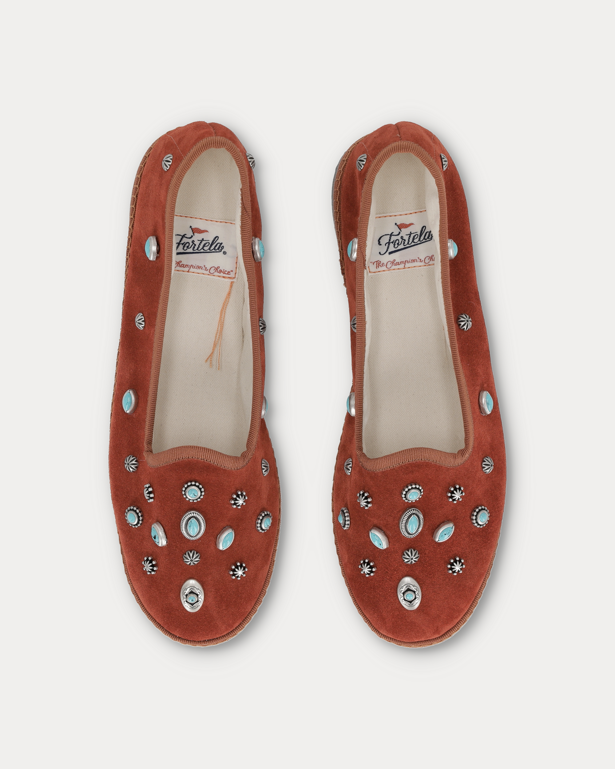 Frutate Friulane In Pelle Scamosciata Con Borchie