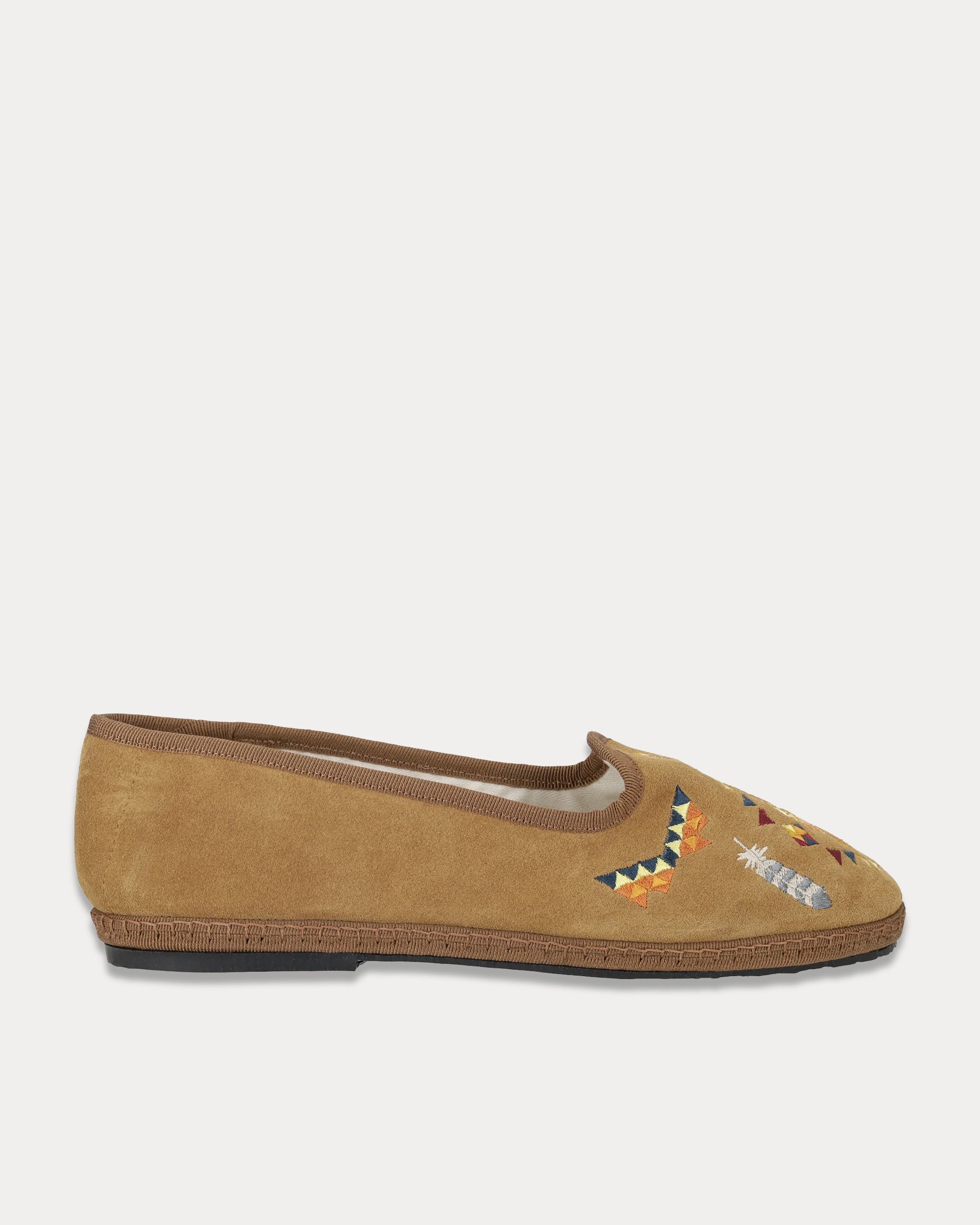 Frutate Embroidered Suede Friulane