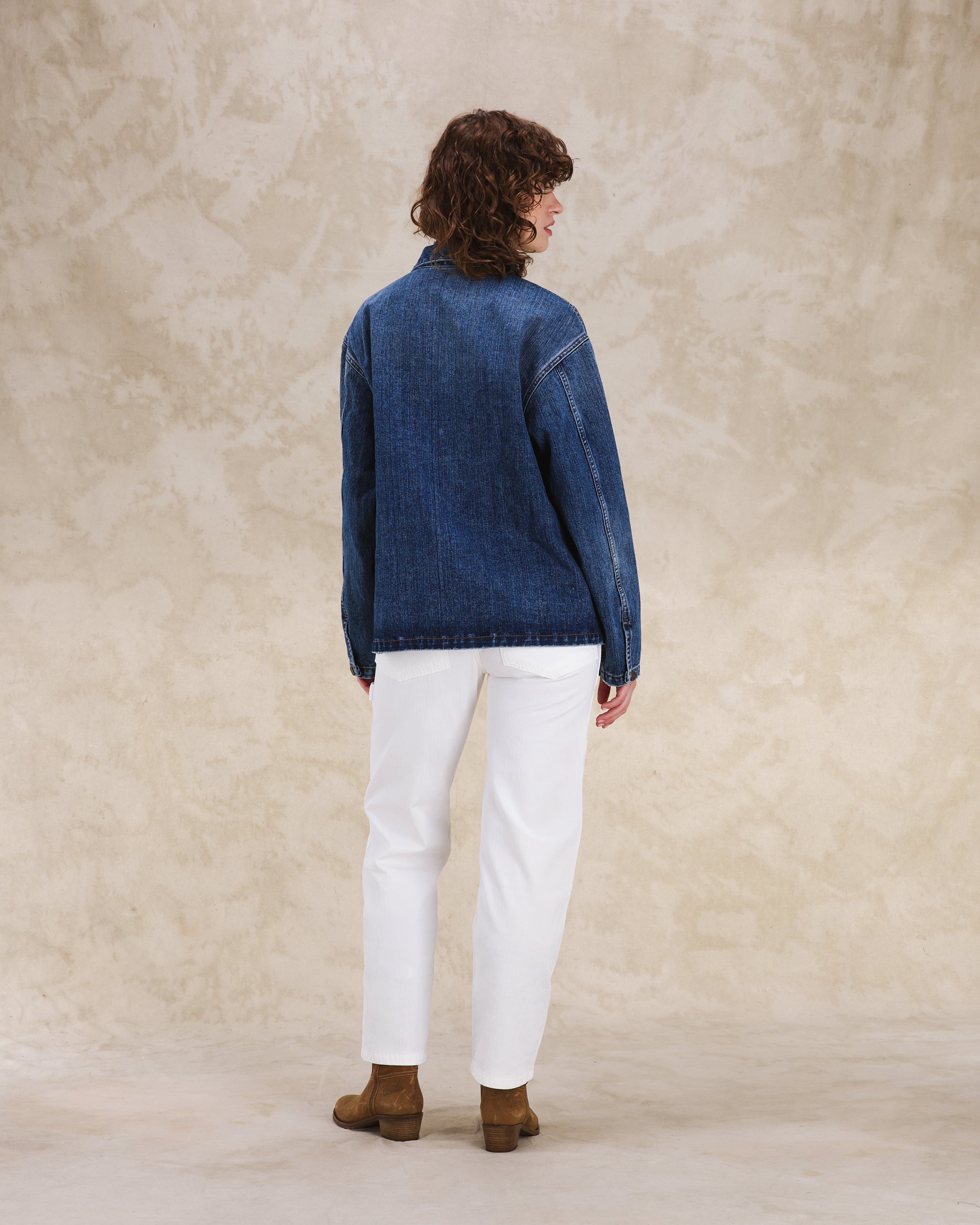 Fuego Overshirt in Denim Stone Wash