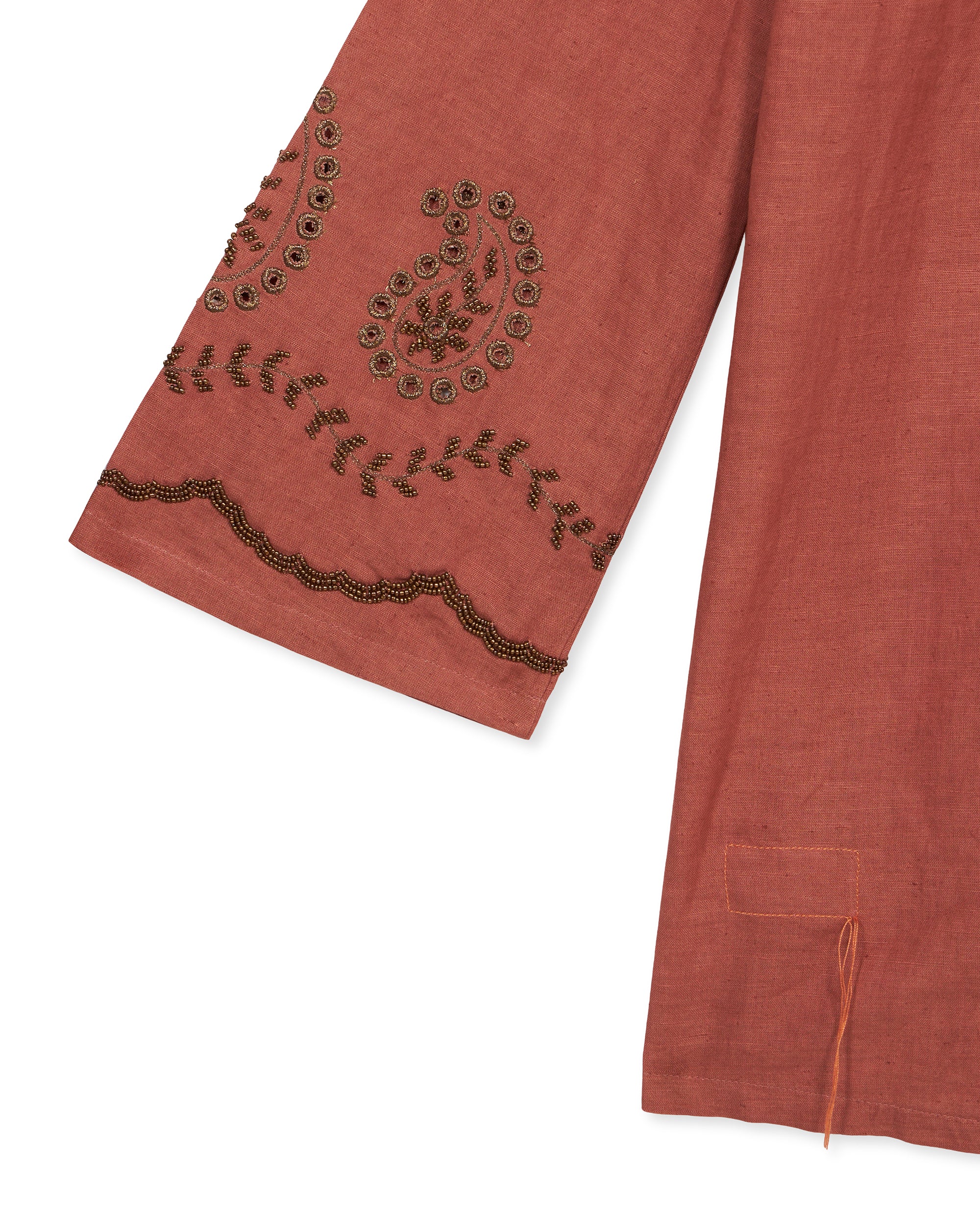 Genevieve Abito Midi in Cotone Ricamato