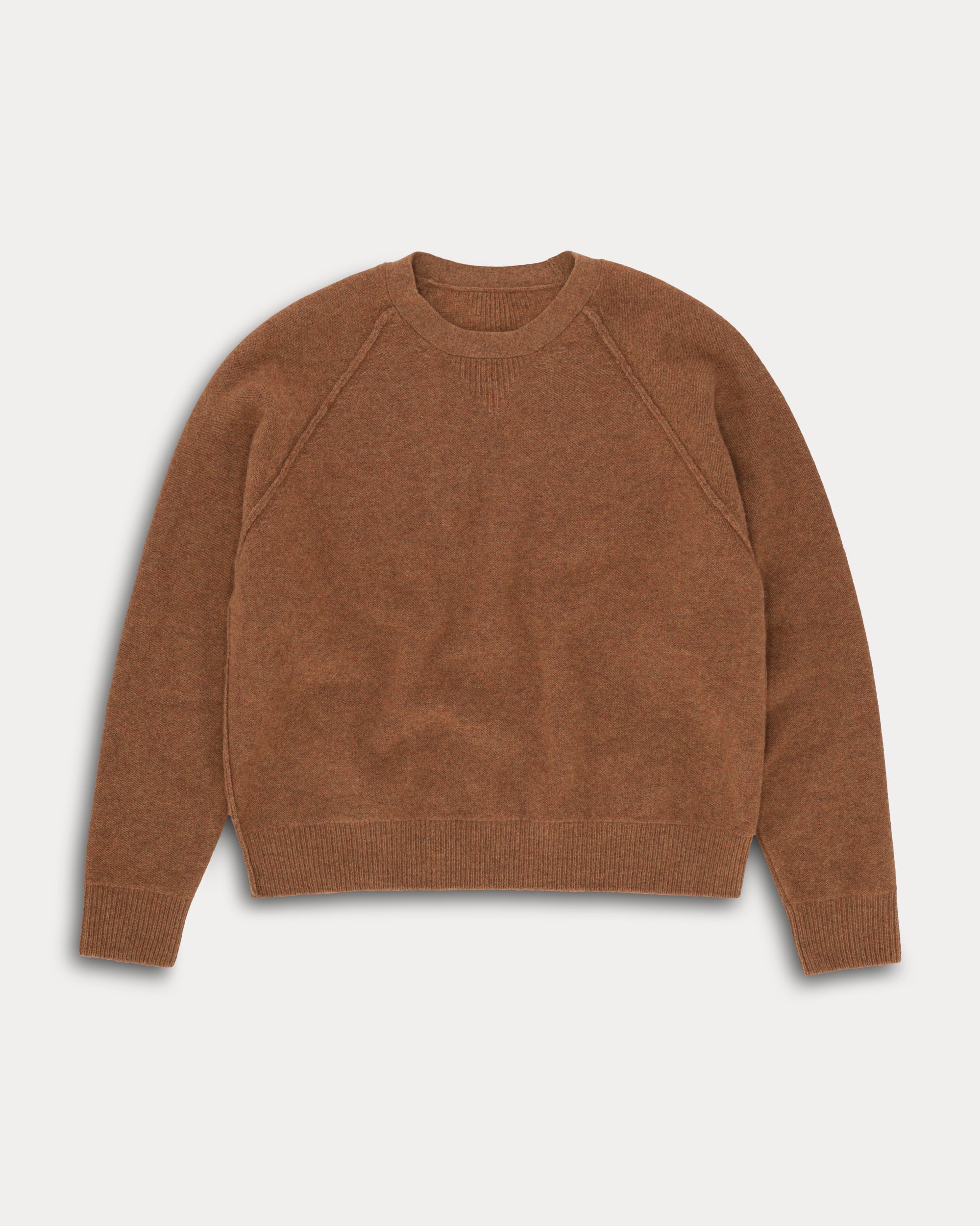 Harvard Wool Crewneck Sweater with Raglan Sleeves