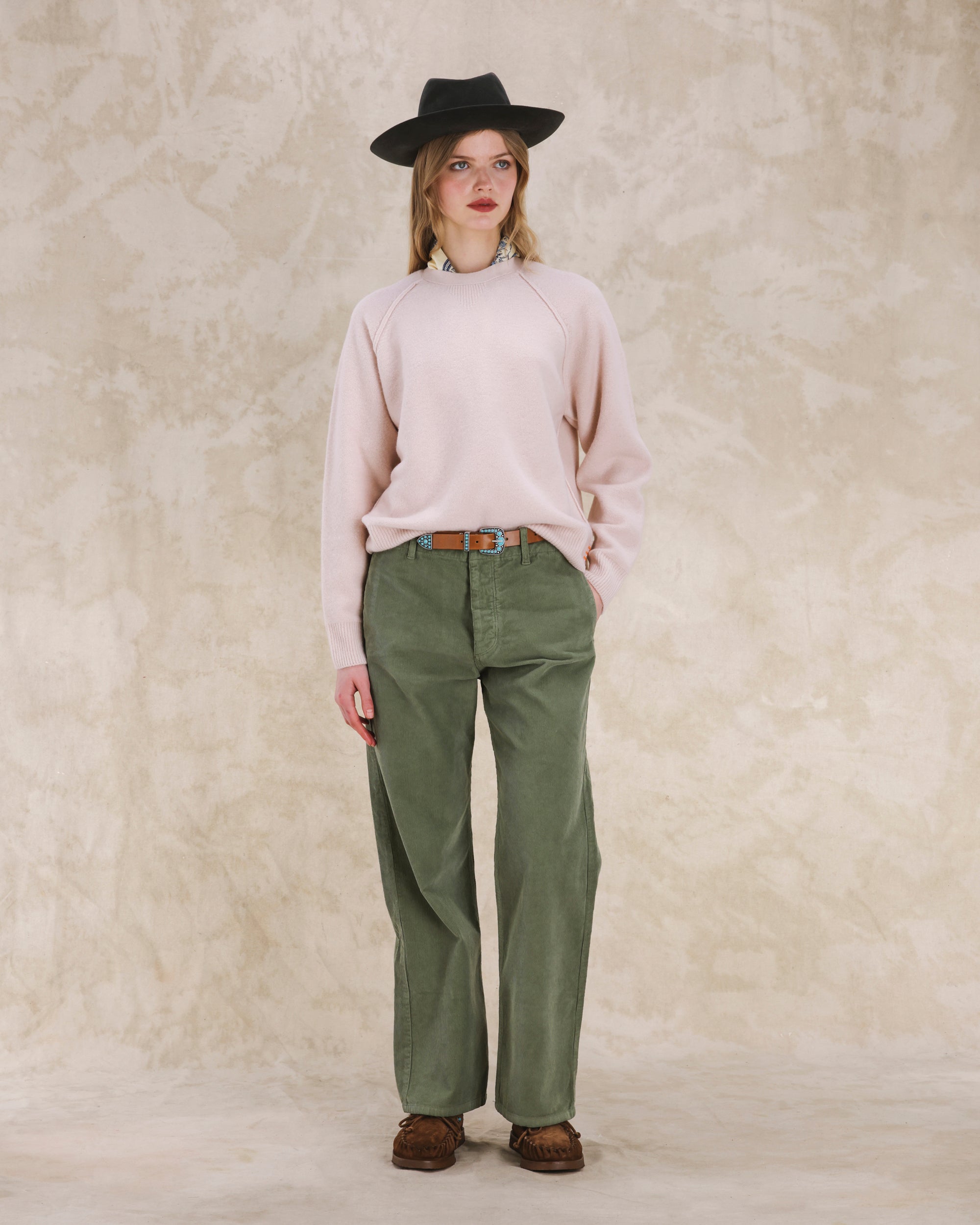 Harvard Maglia Girocollo In Lana con Maniche Raglan