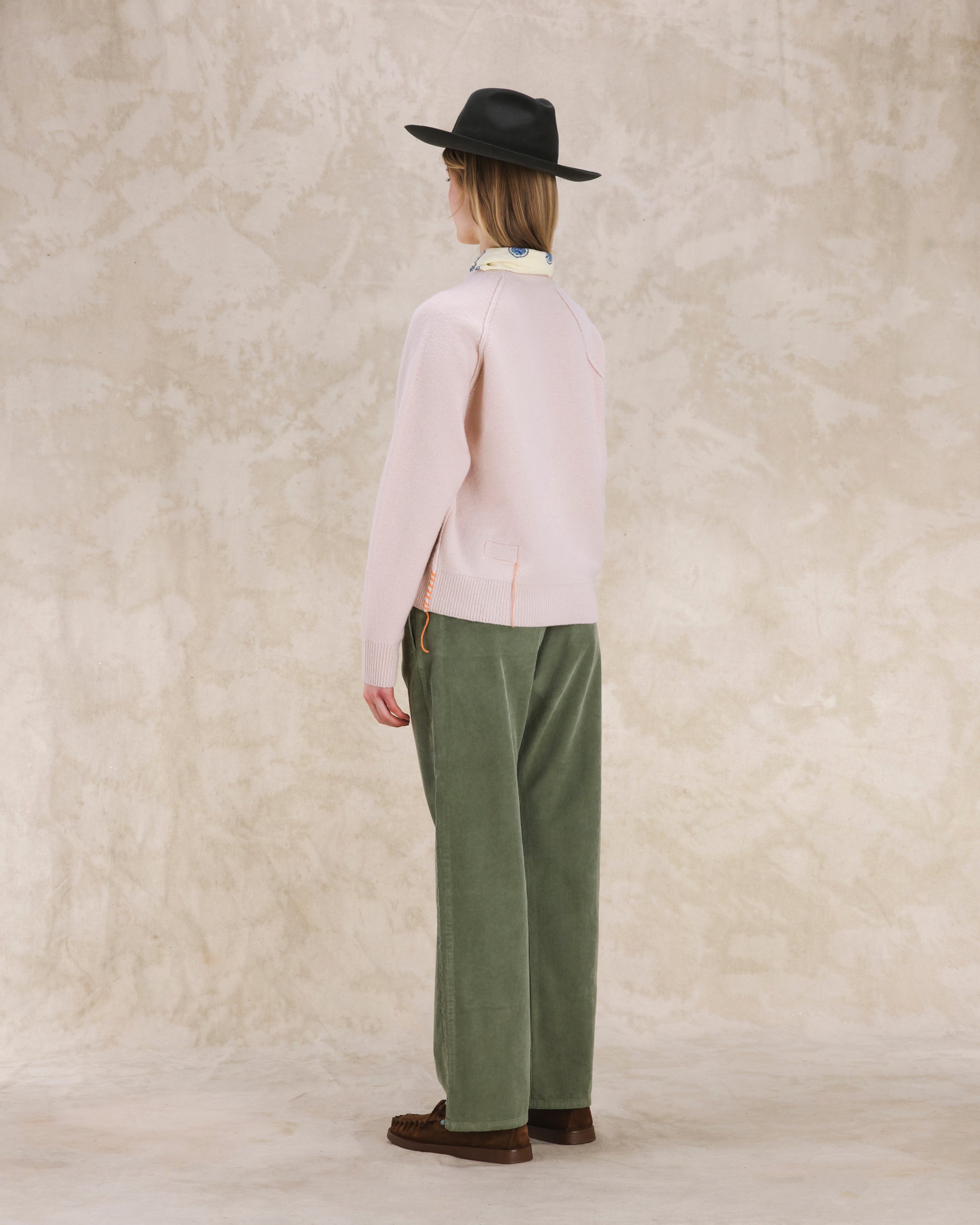 Harvard Maglia Girocollo In Lana con Maniche Raglan