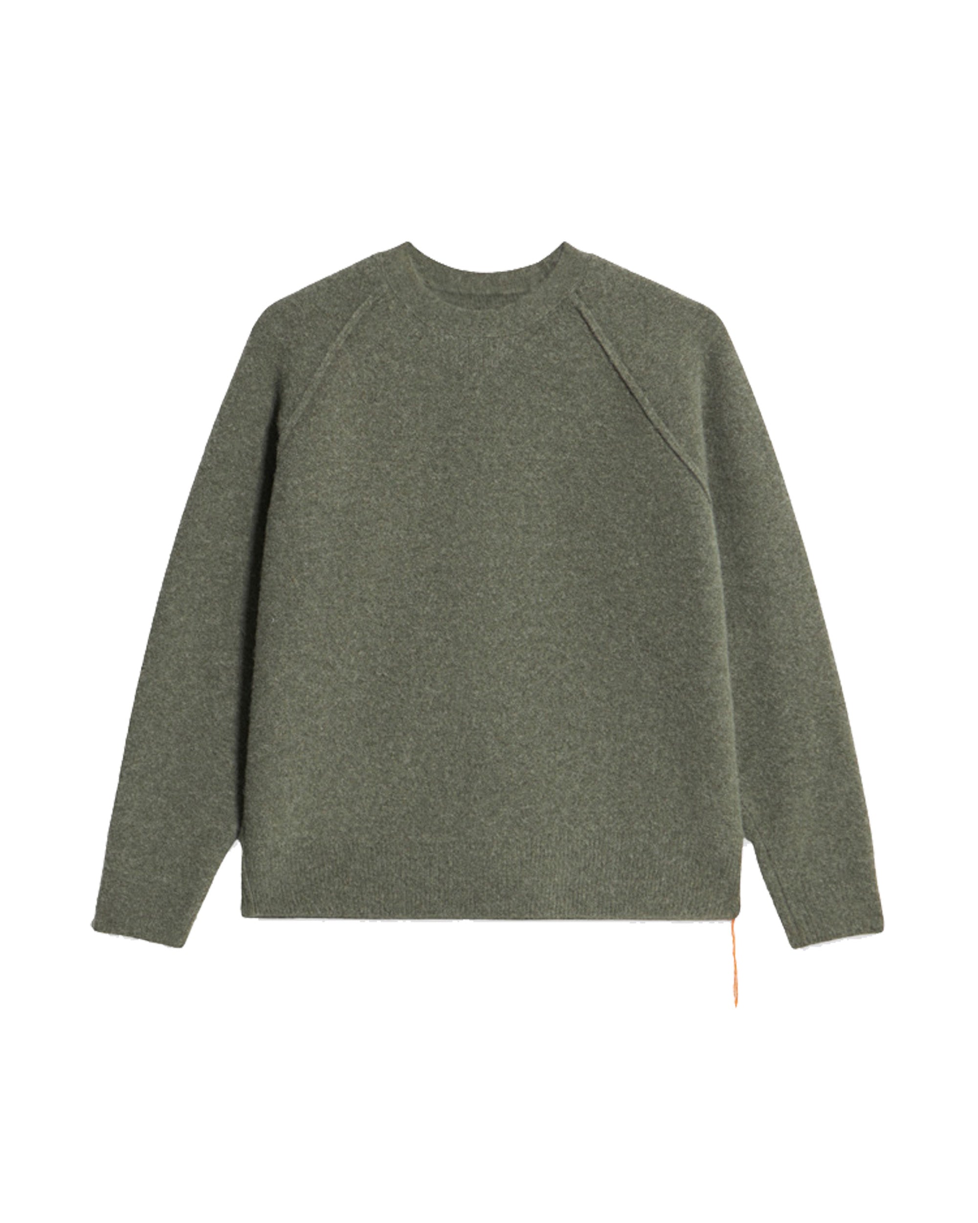 Harvard Maglia Girocollo In Lana con Maniche Raglan