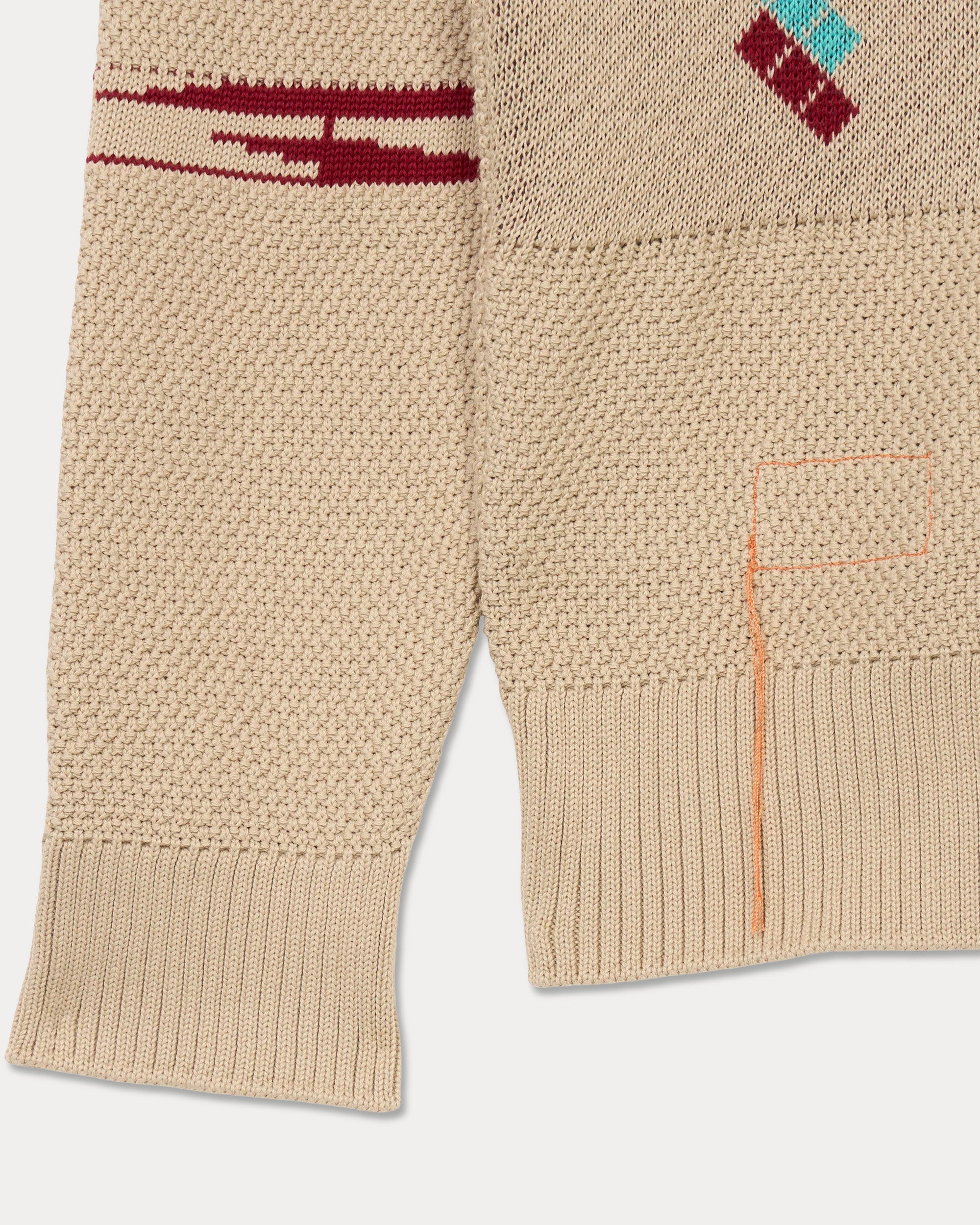 Henryc Cardigan Navajo In Cotone
