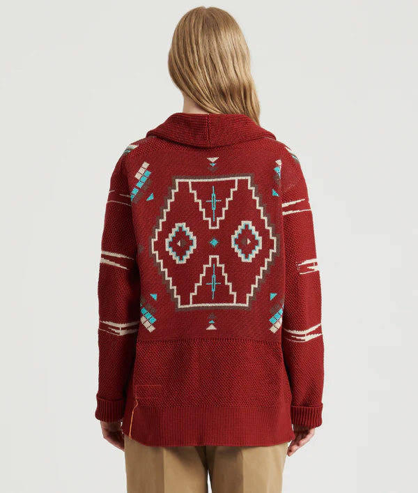 Henryc Cardigan Navajo In Cotone
