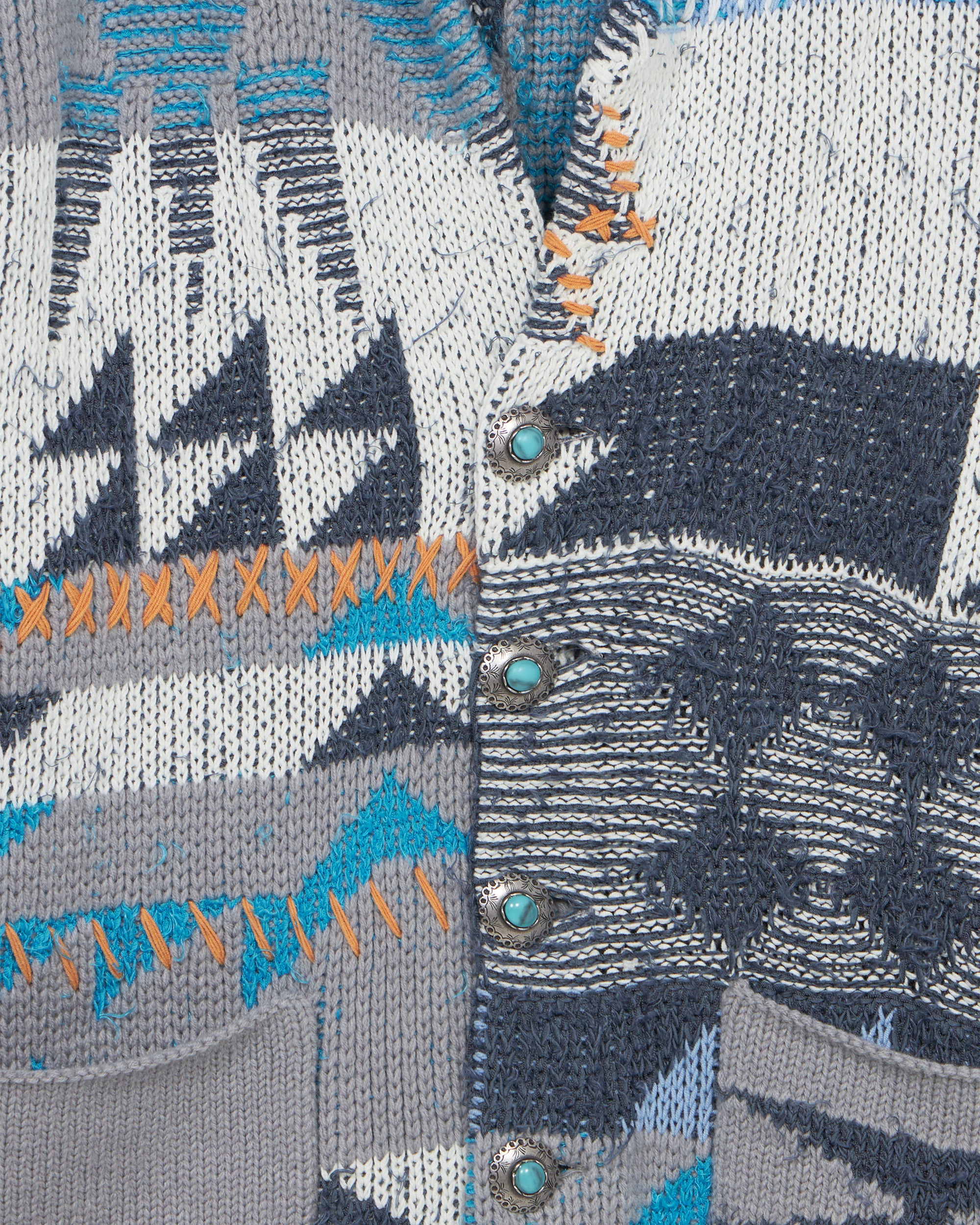 Hoppy Cardigan Navajo In Cotone