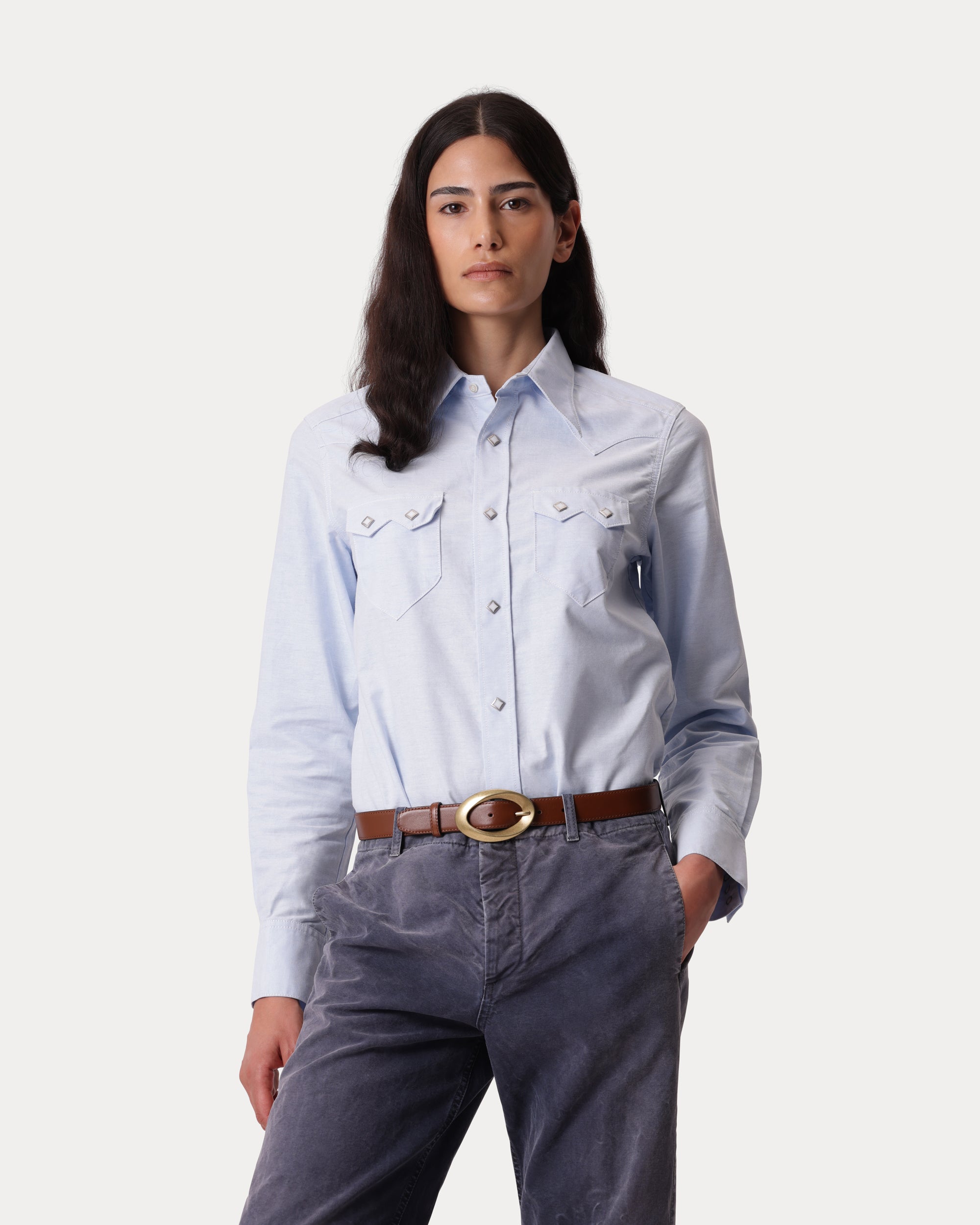 Hudson Texas Shirt in Japan Oxford