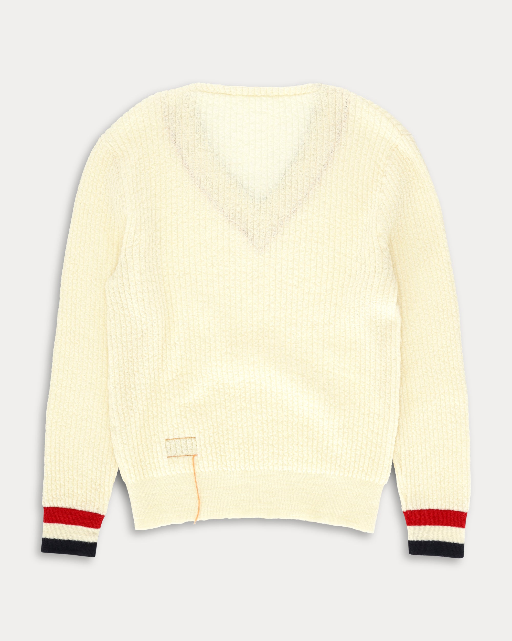 Wimbledon V-Neck Wool Jumper