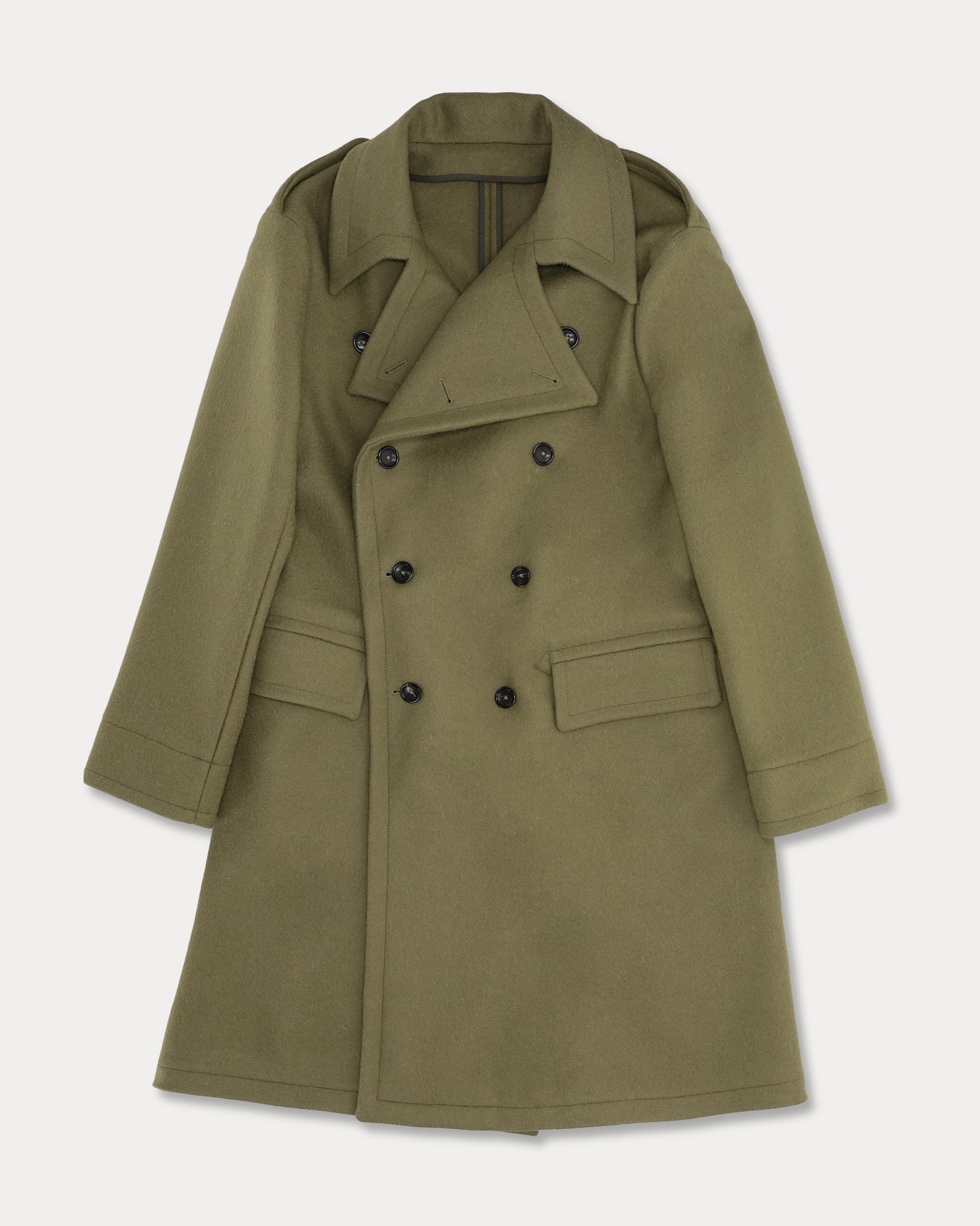Winston Double-Breasted Wool Coat