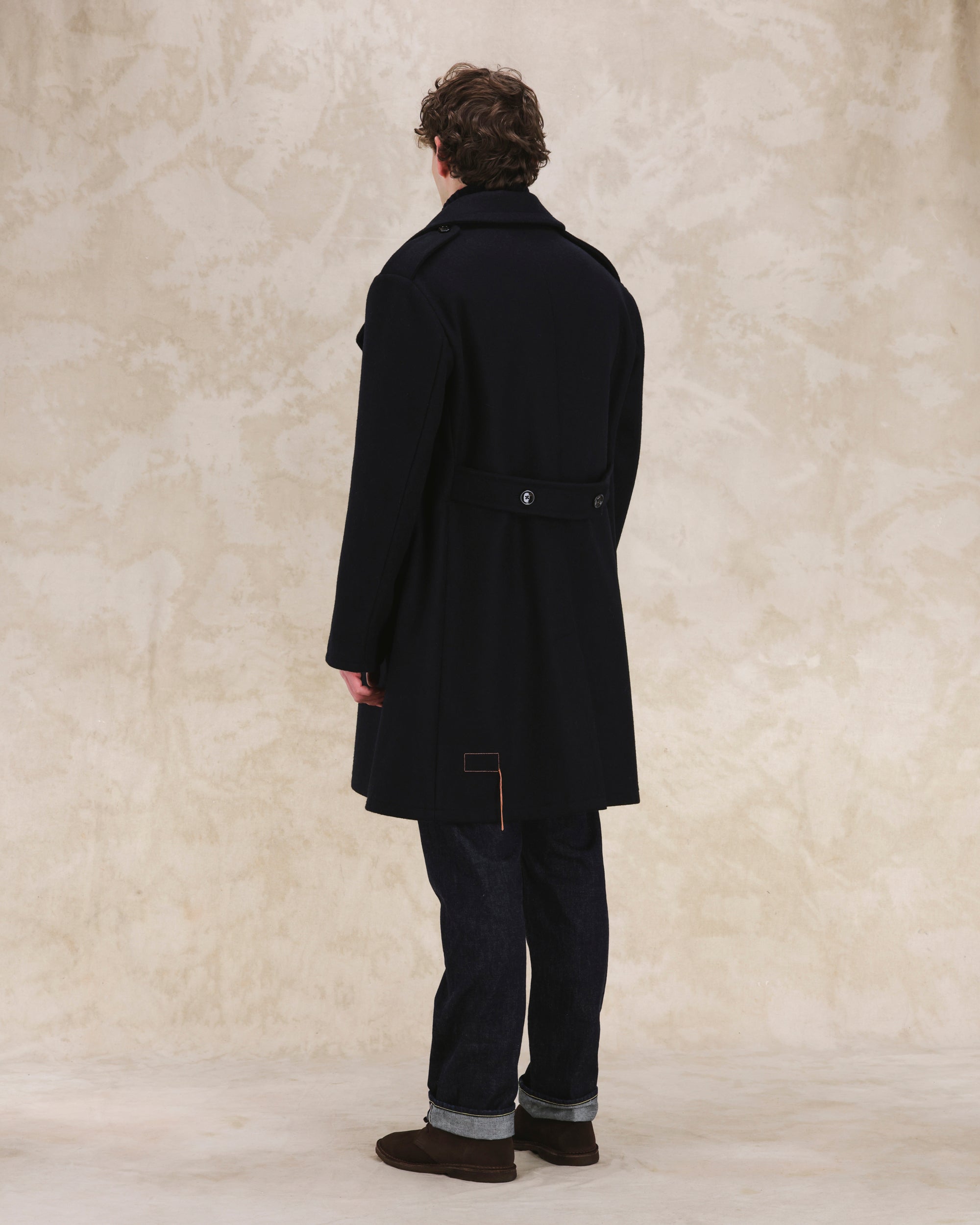 Winston Coat Double-breasted Wool