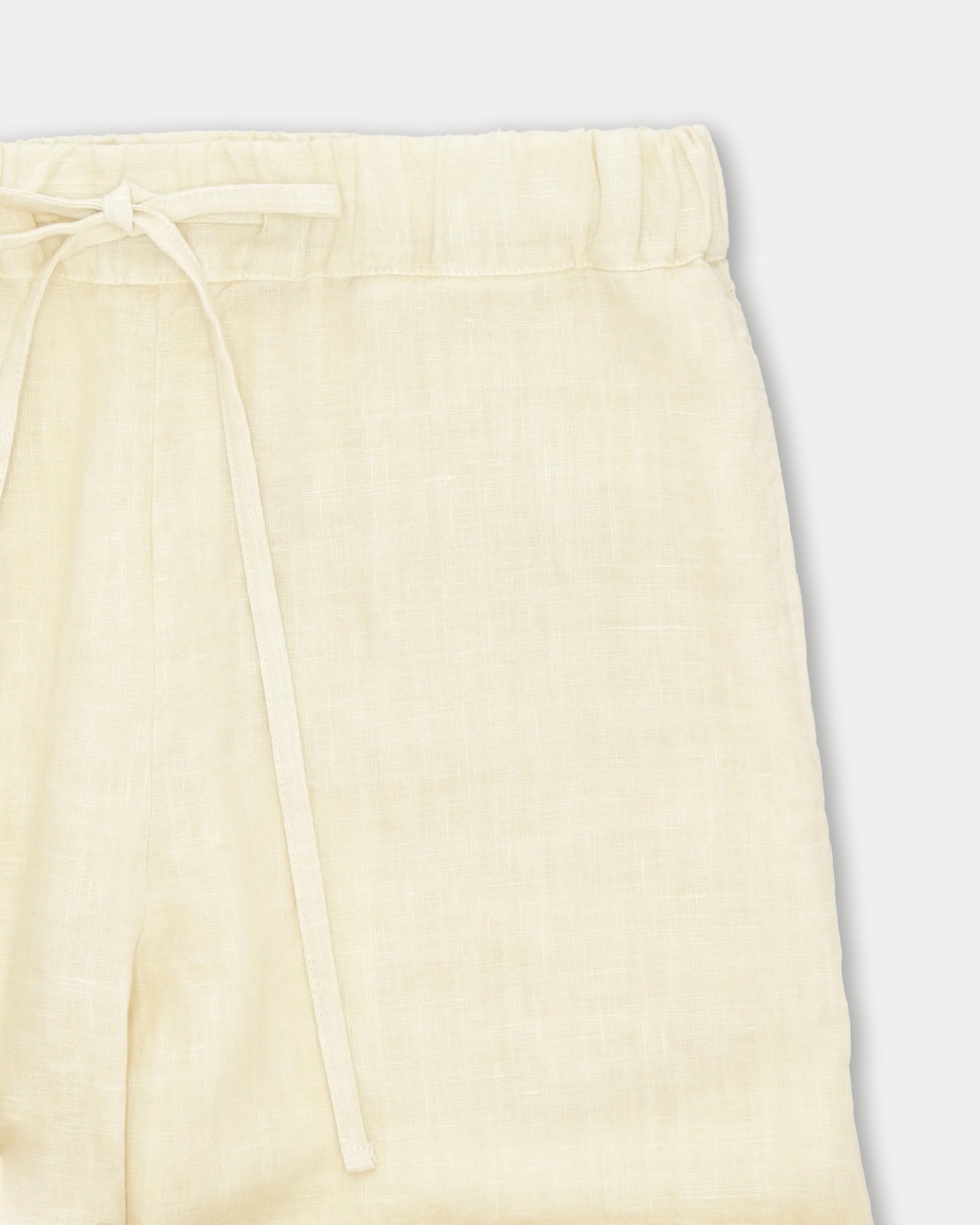 Jaleh Pantaloni Con Coulisse In Lino