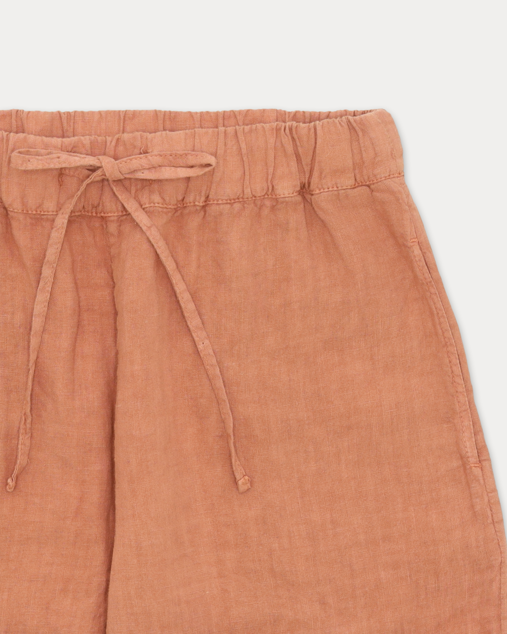 Jaleh Linen Pants With Drawstring