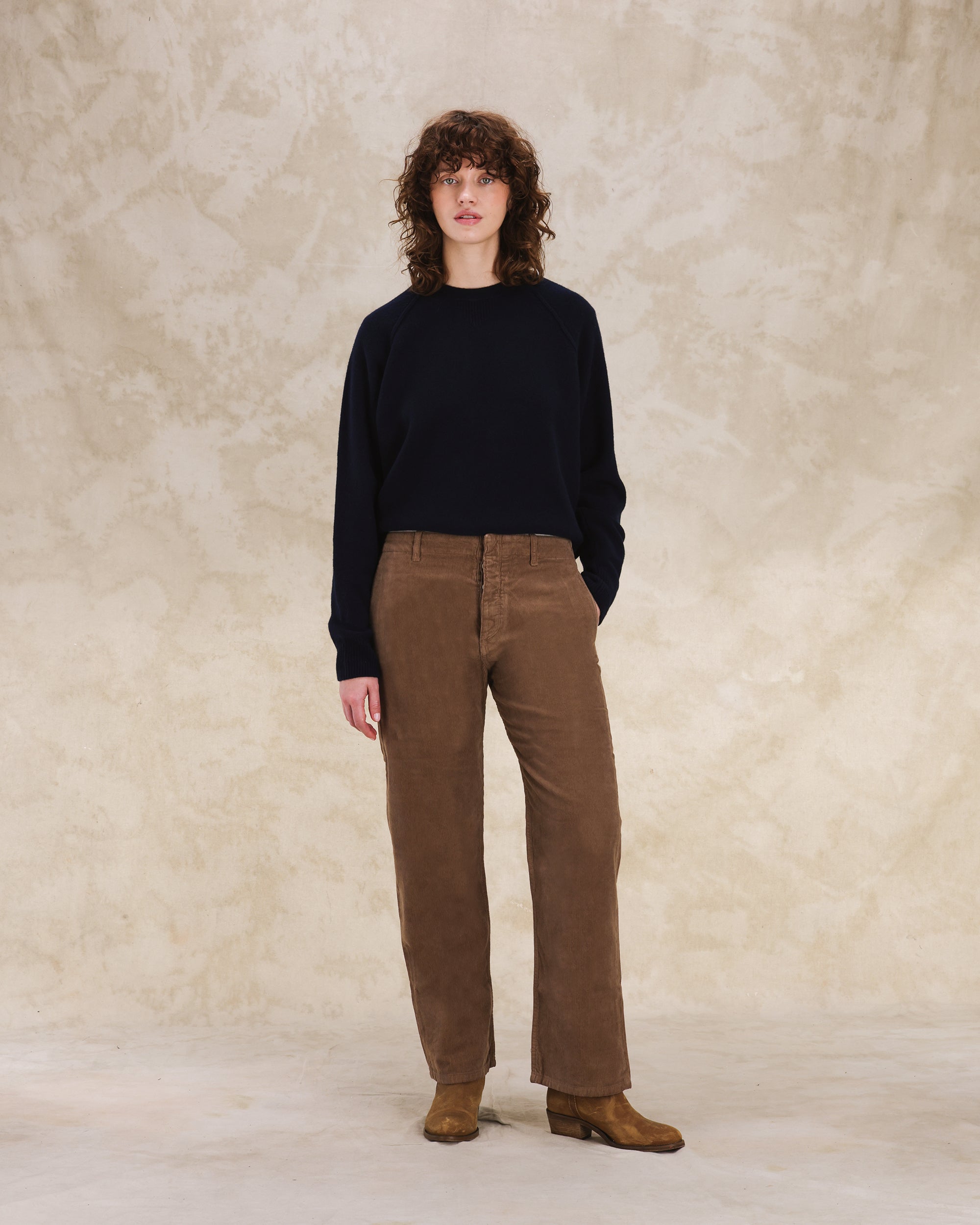 Jamiet Pantaloni Chino In Velluto