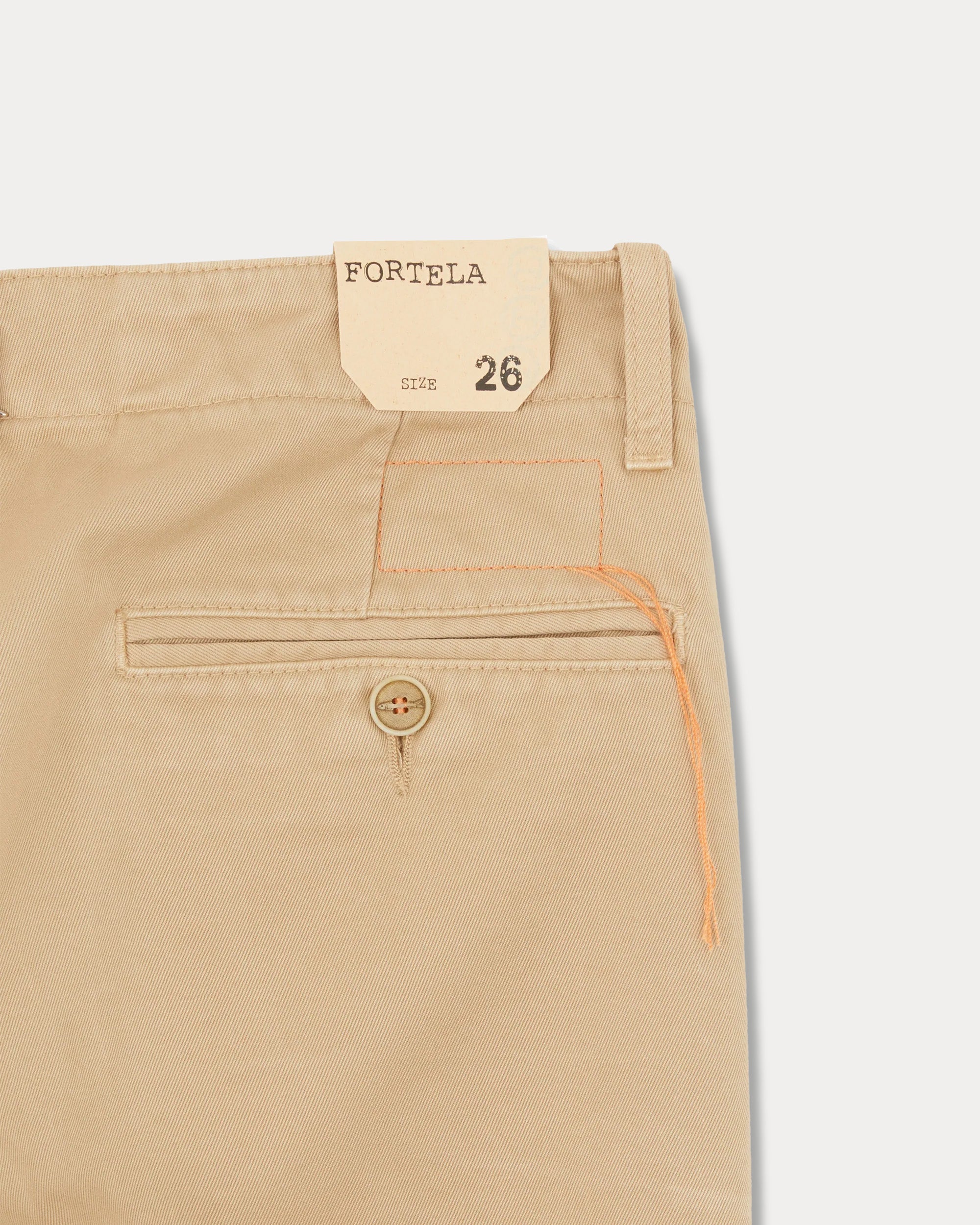 Jamiet Pantaloni Chino In Gabardine
