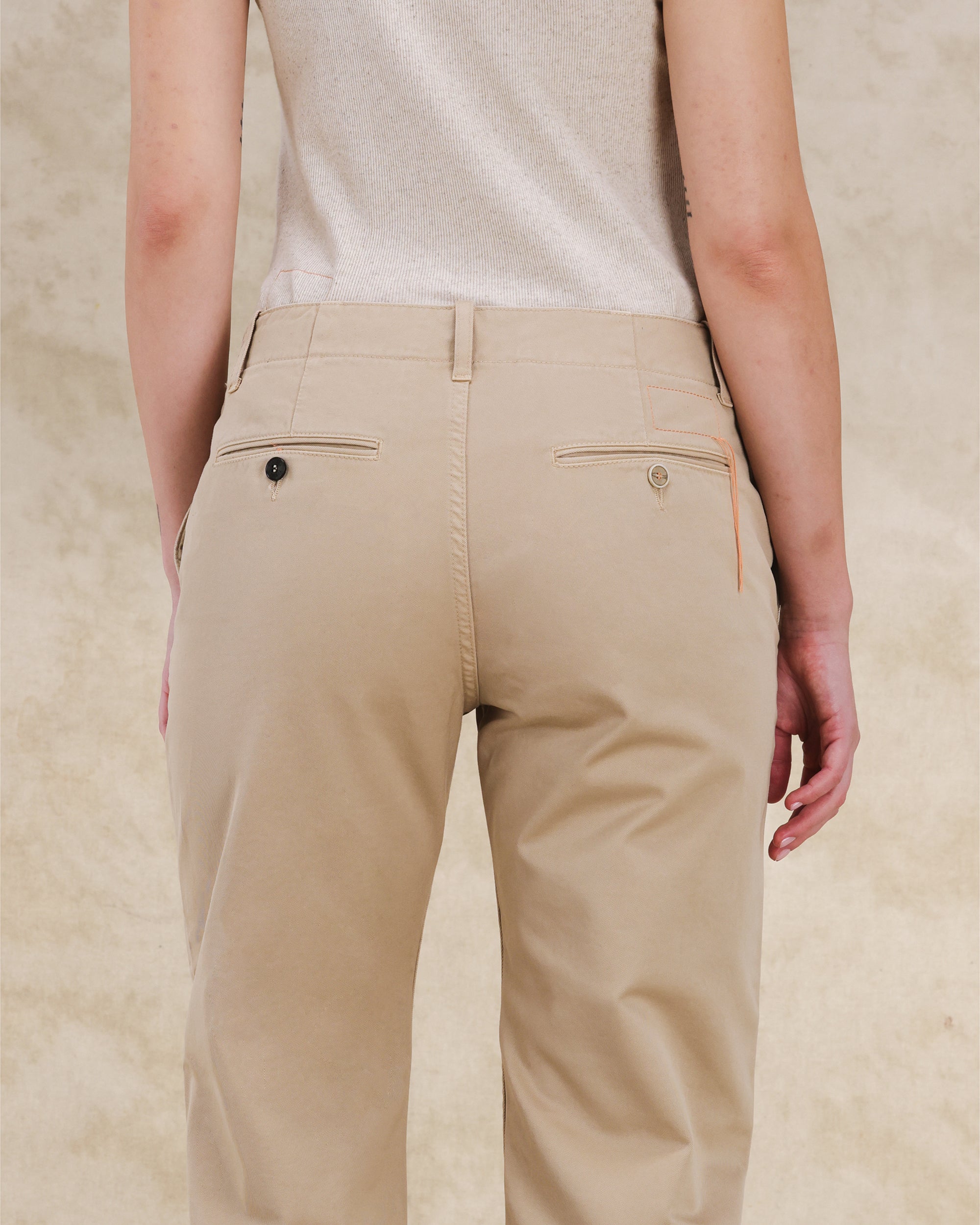 Jamiet Pantaloni Chino In Gabardine