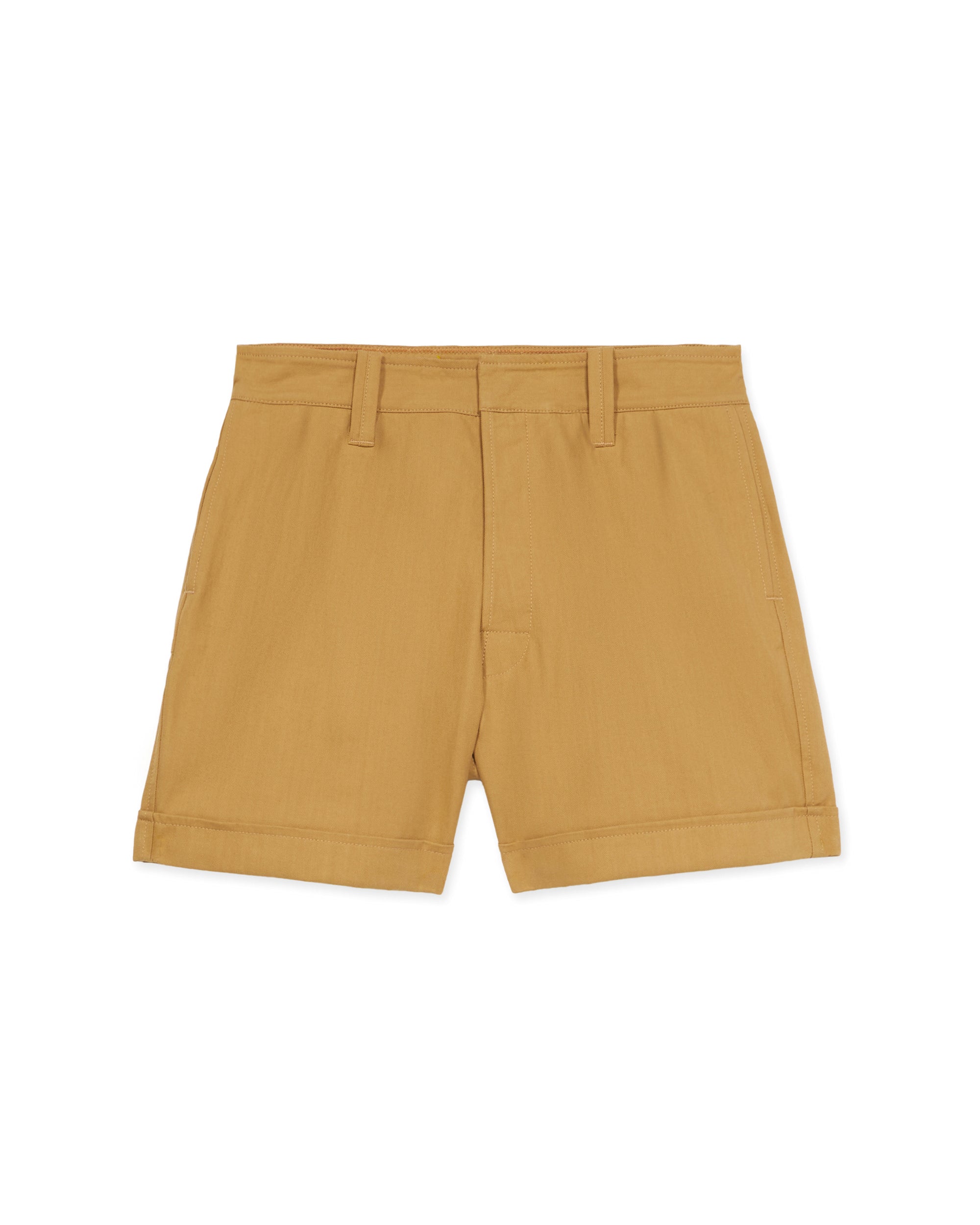 Jariah Bermuda Con Pences In Twill Di Cotone