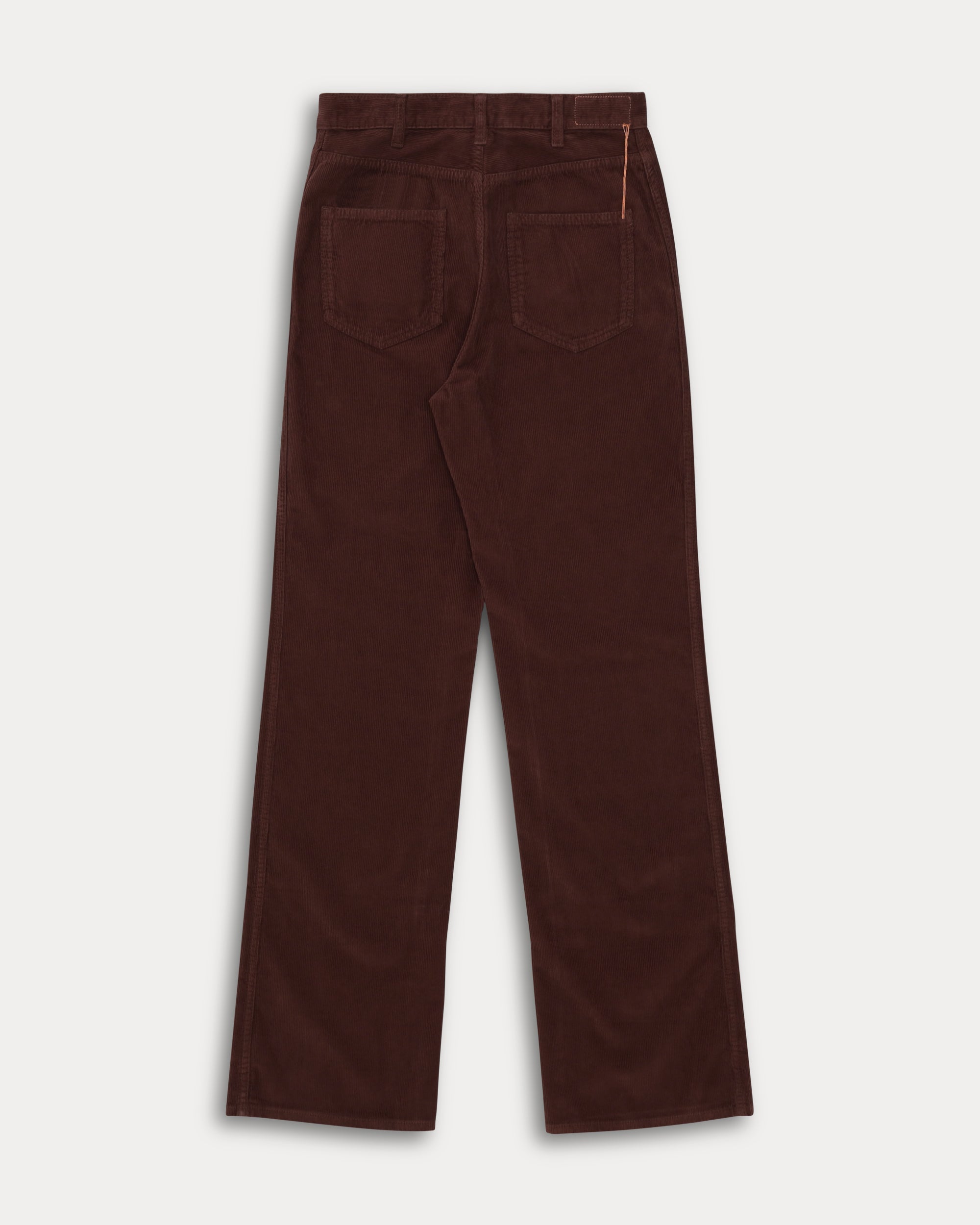 Jane Pantaloni Bootcut In Velluto A Coste