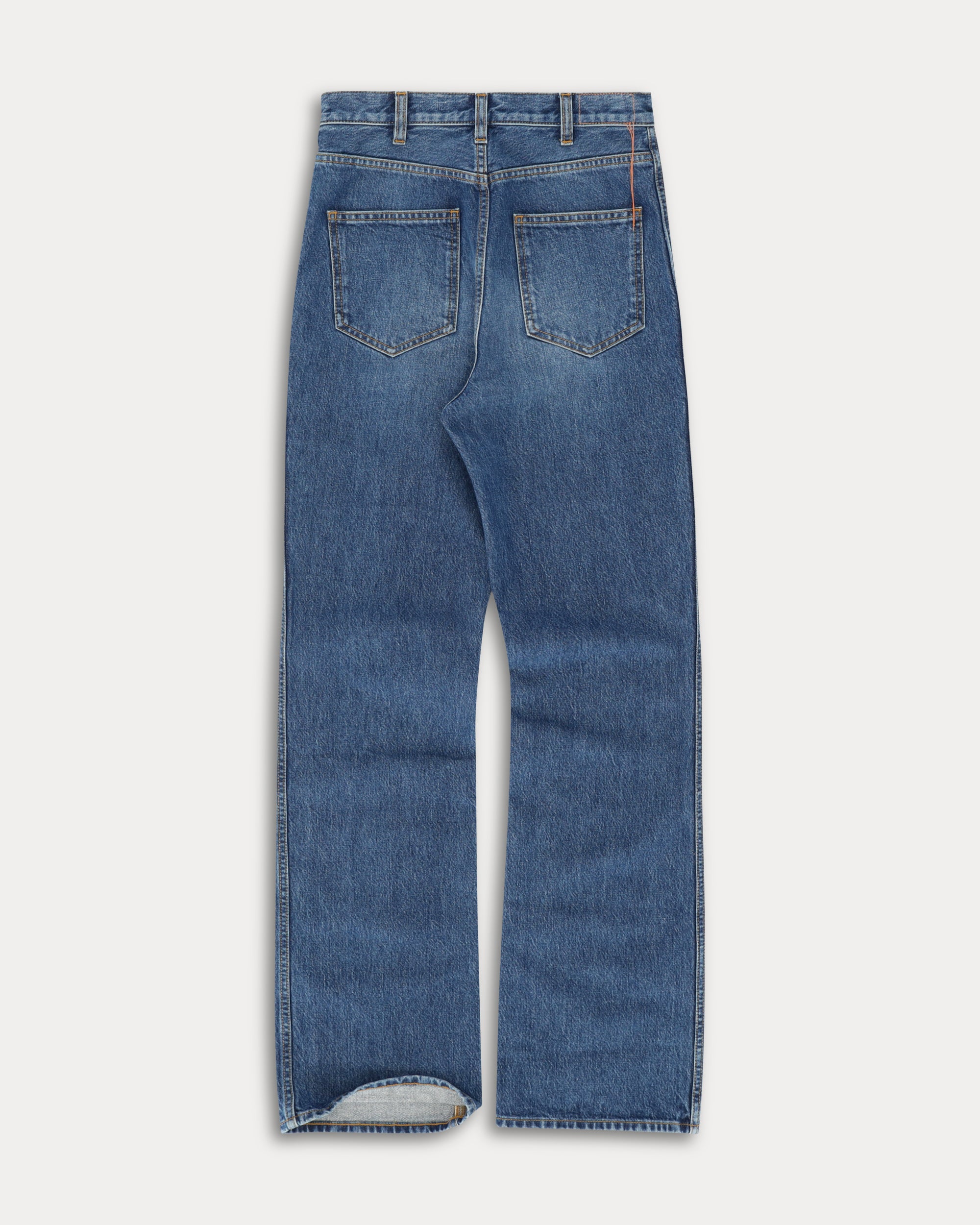 Jane Bootcut Denim Pants Stone Wash