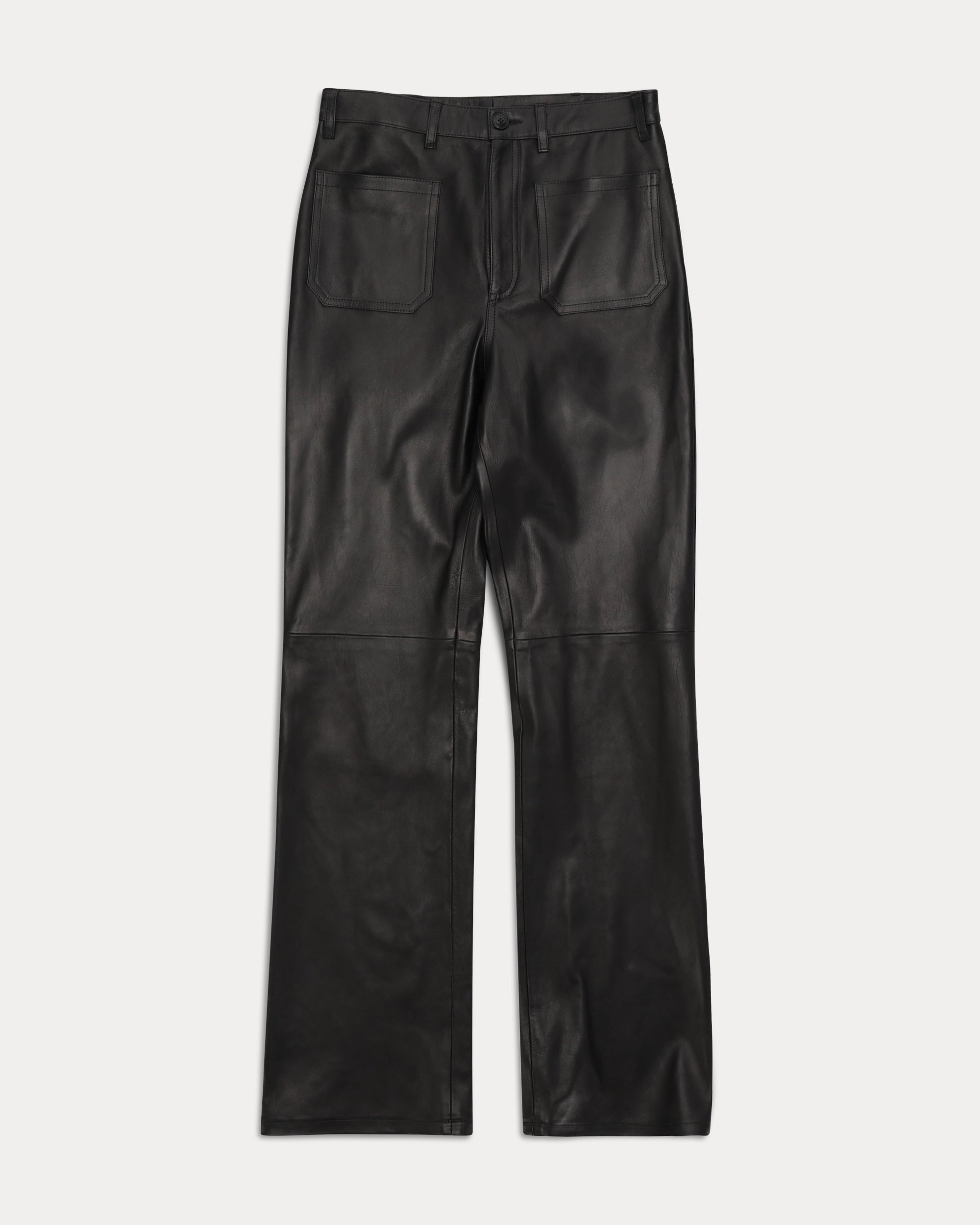 Jane Bootcut Nappa Trousers