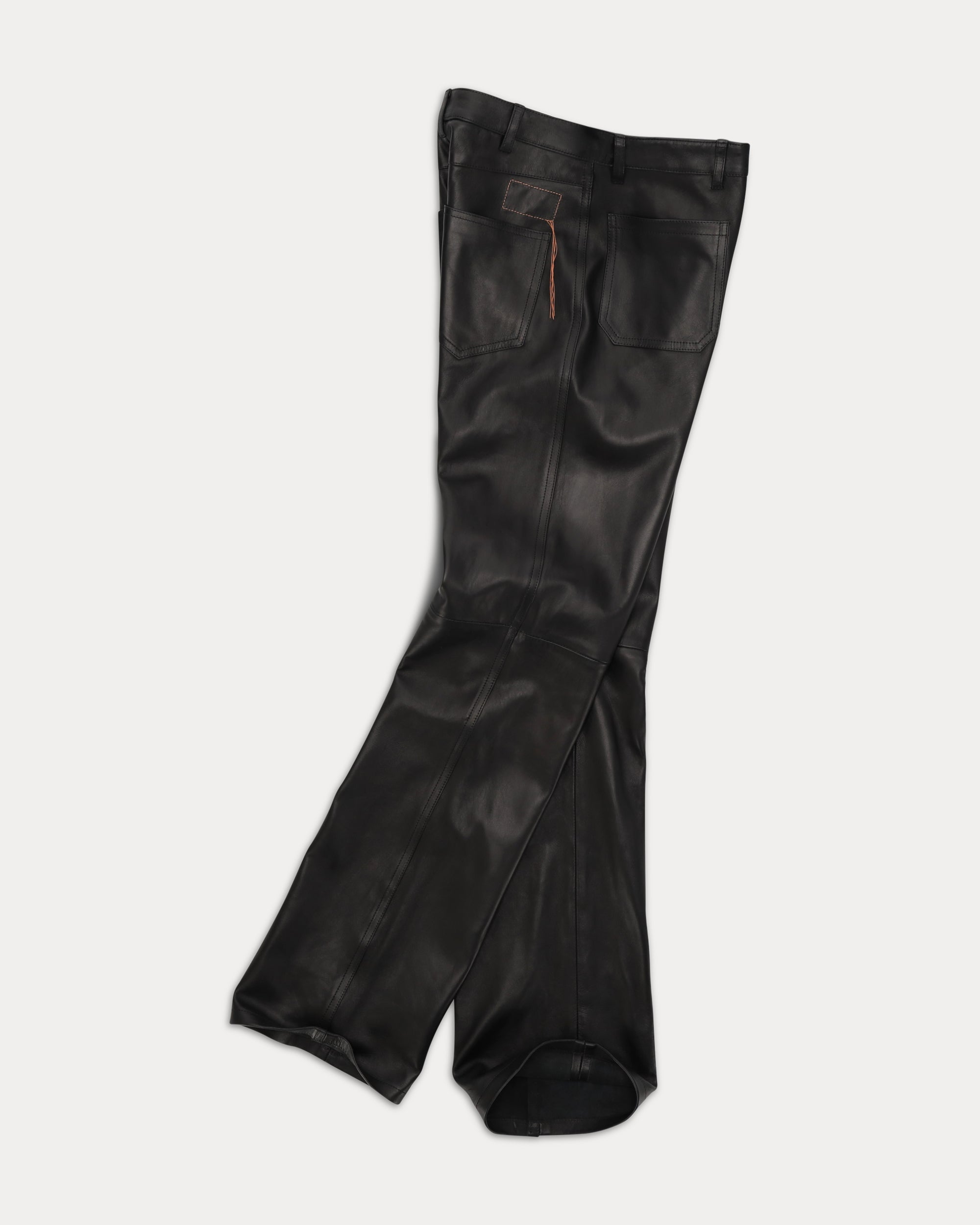 Jane Bootcut Nappa Trousers