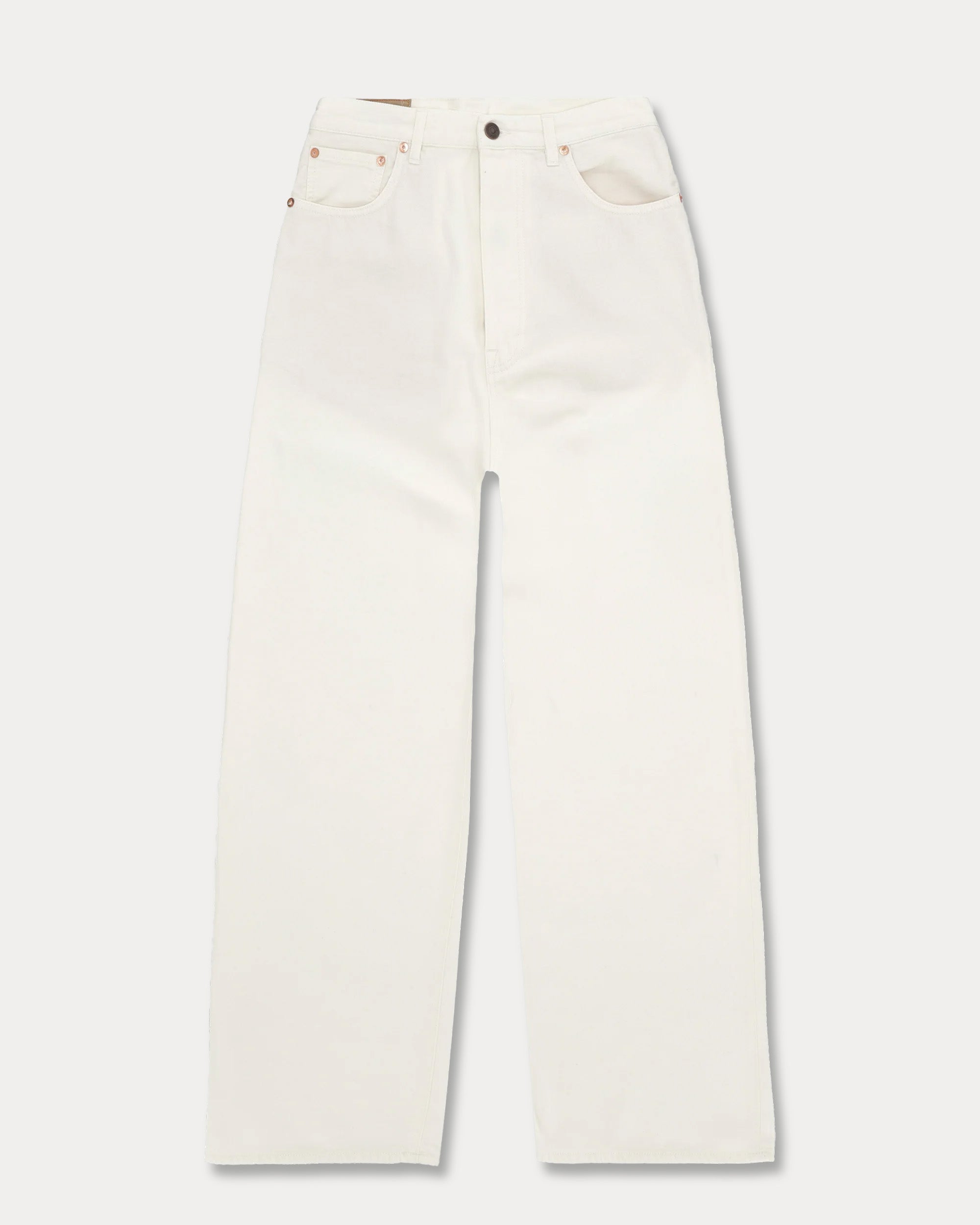 Jaron Wide Leg Wool and Cotton Pants