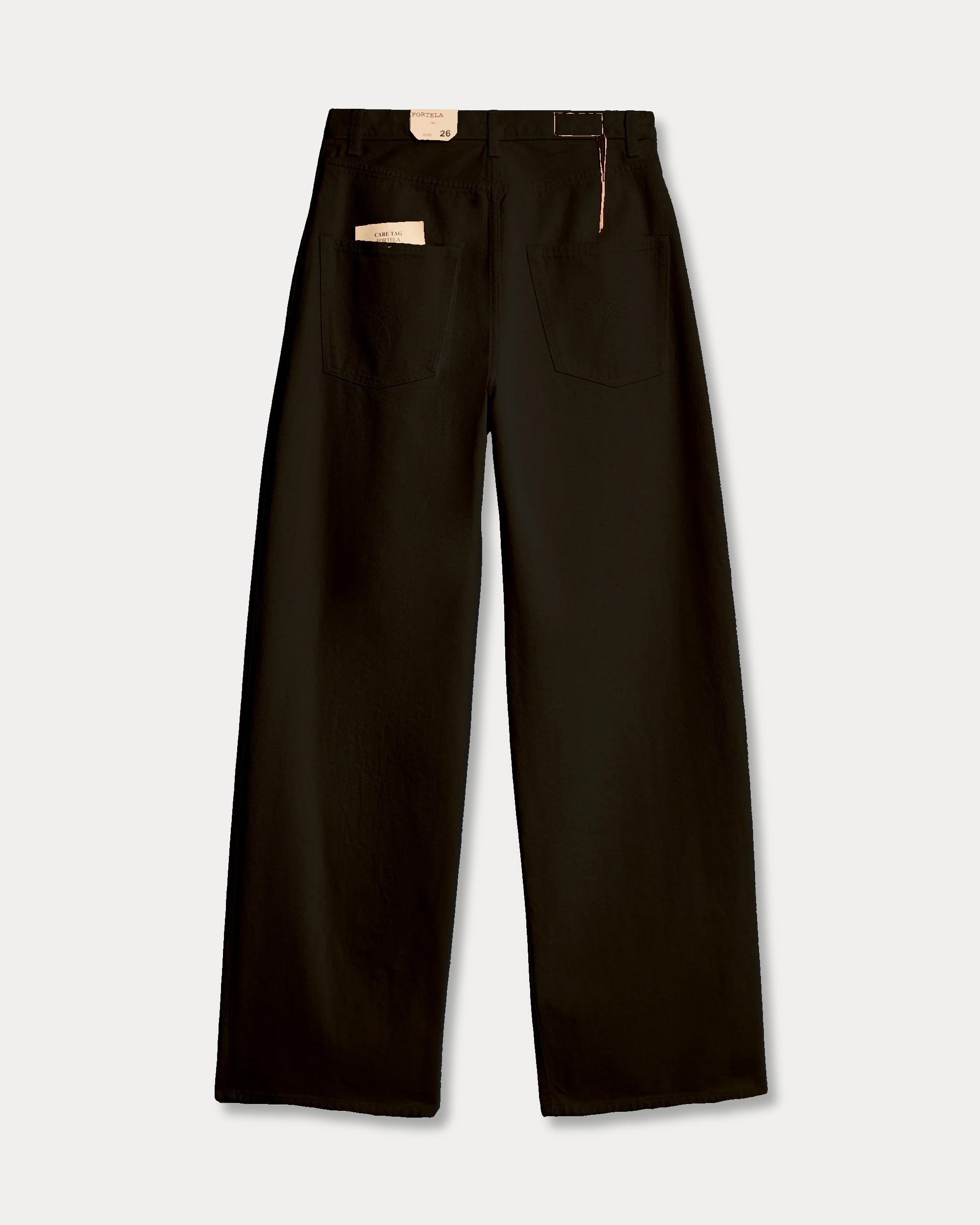 Jaron Wide Leg Cotton Bull Pants
