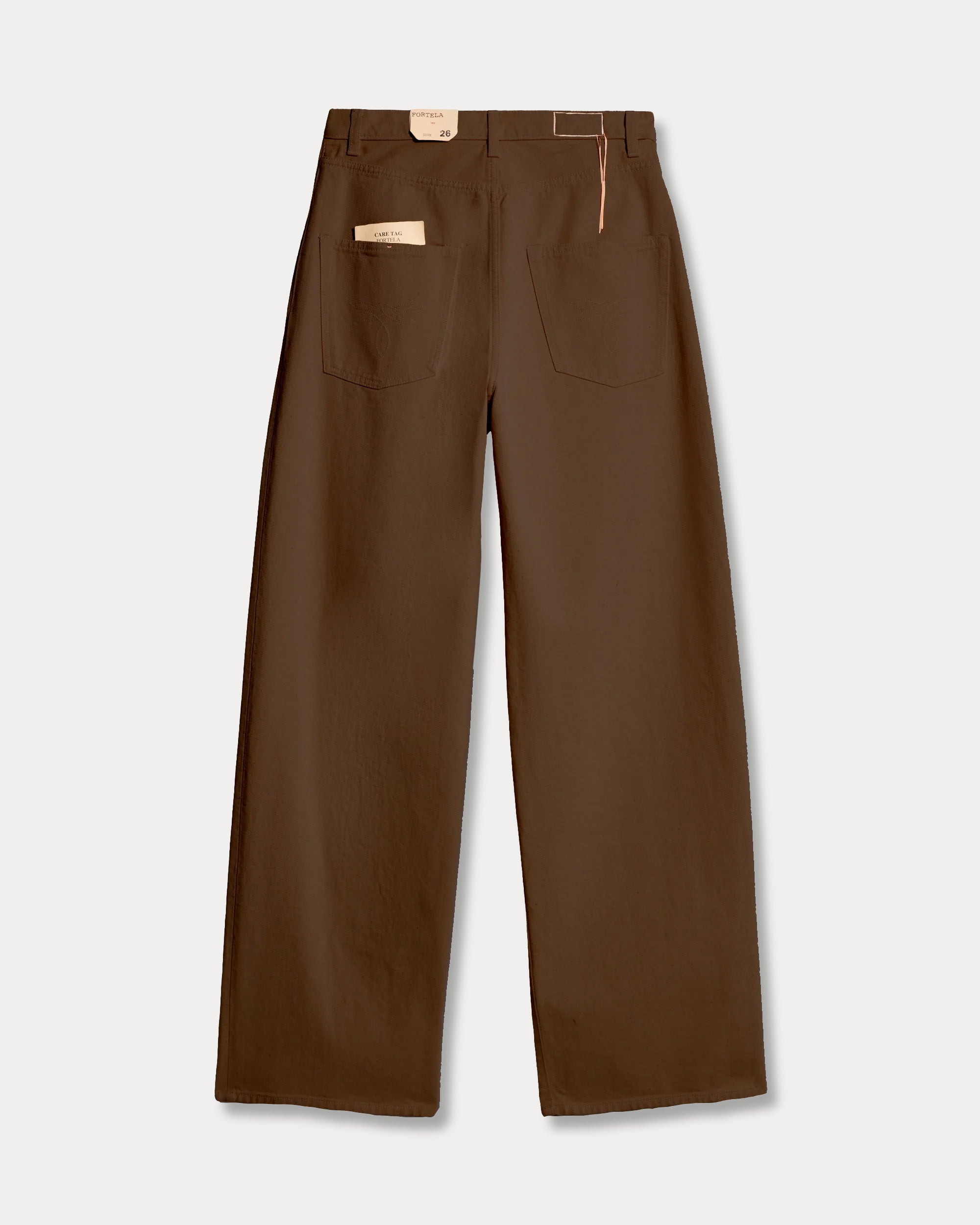 Jaron Wide Leg Cotton Bull Pants