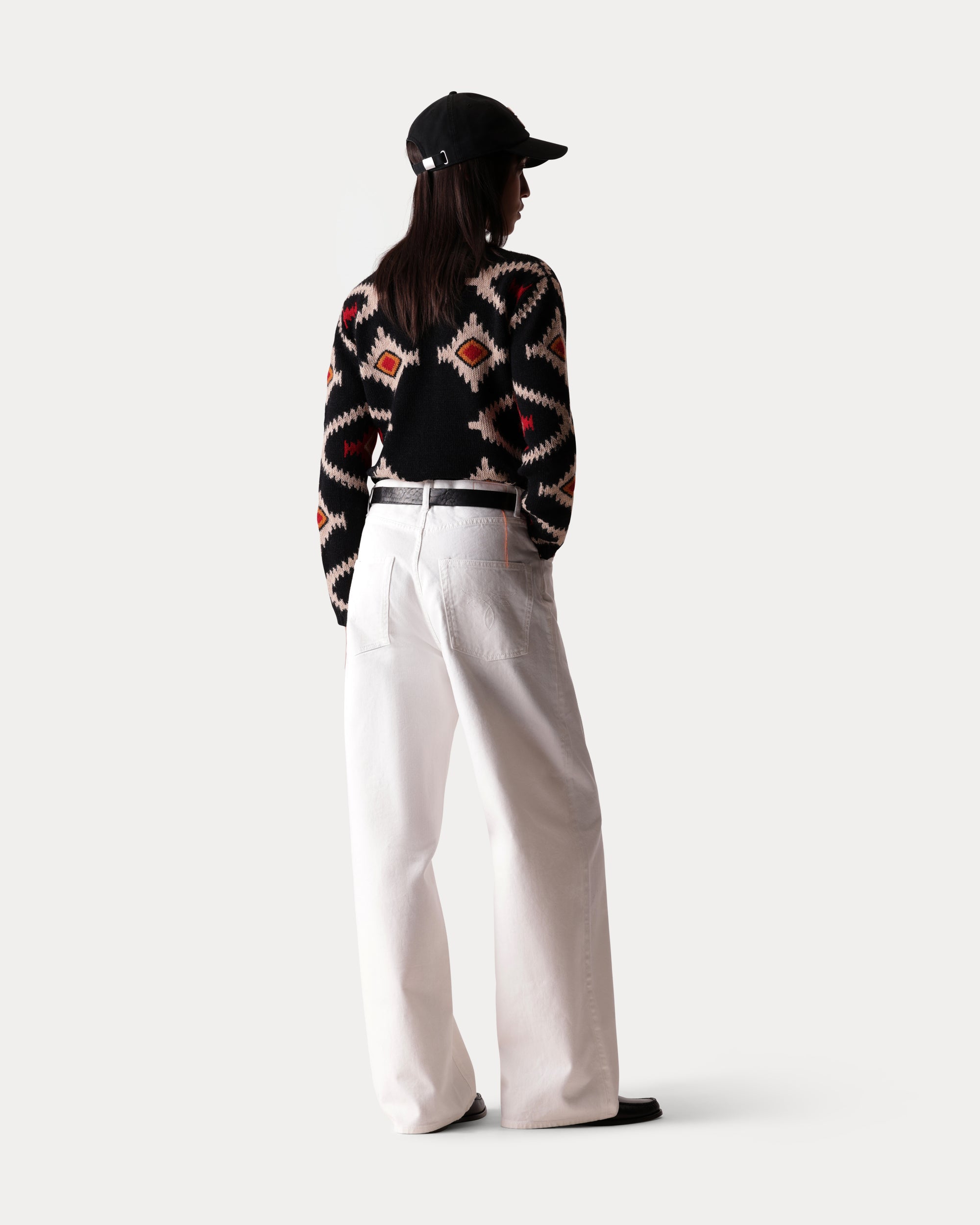Jaron Wide Leg Cotton Bull Pants