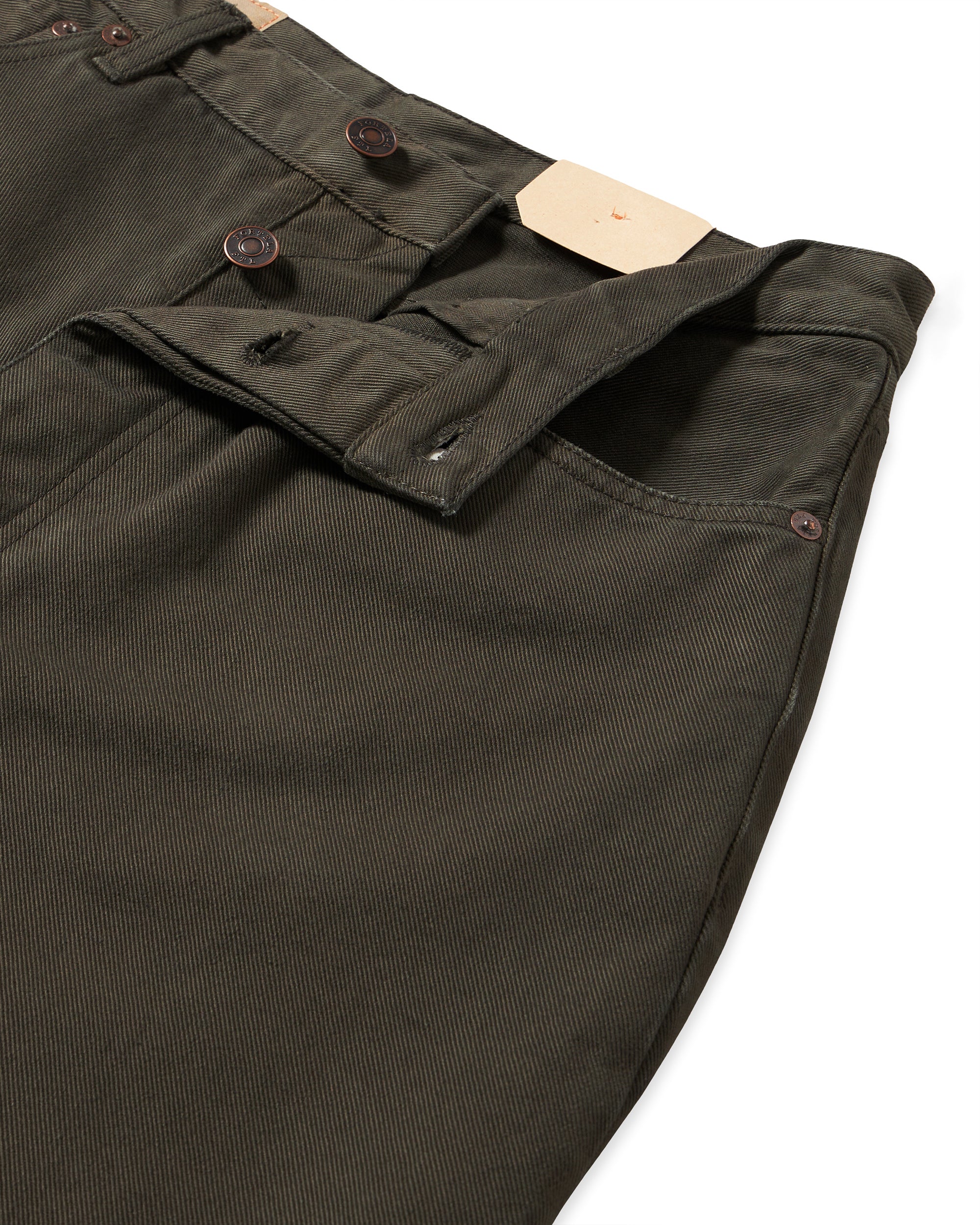 Jaron Pantaloni Gamba Ampia In Bull Di Cotone