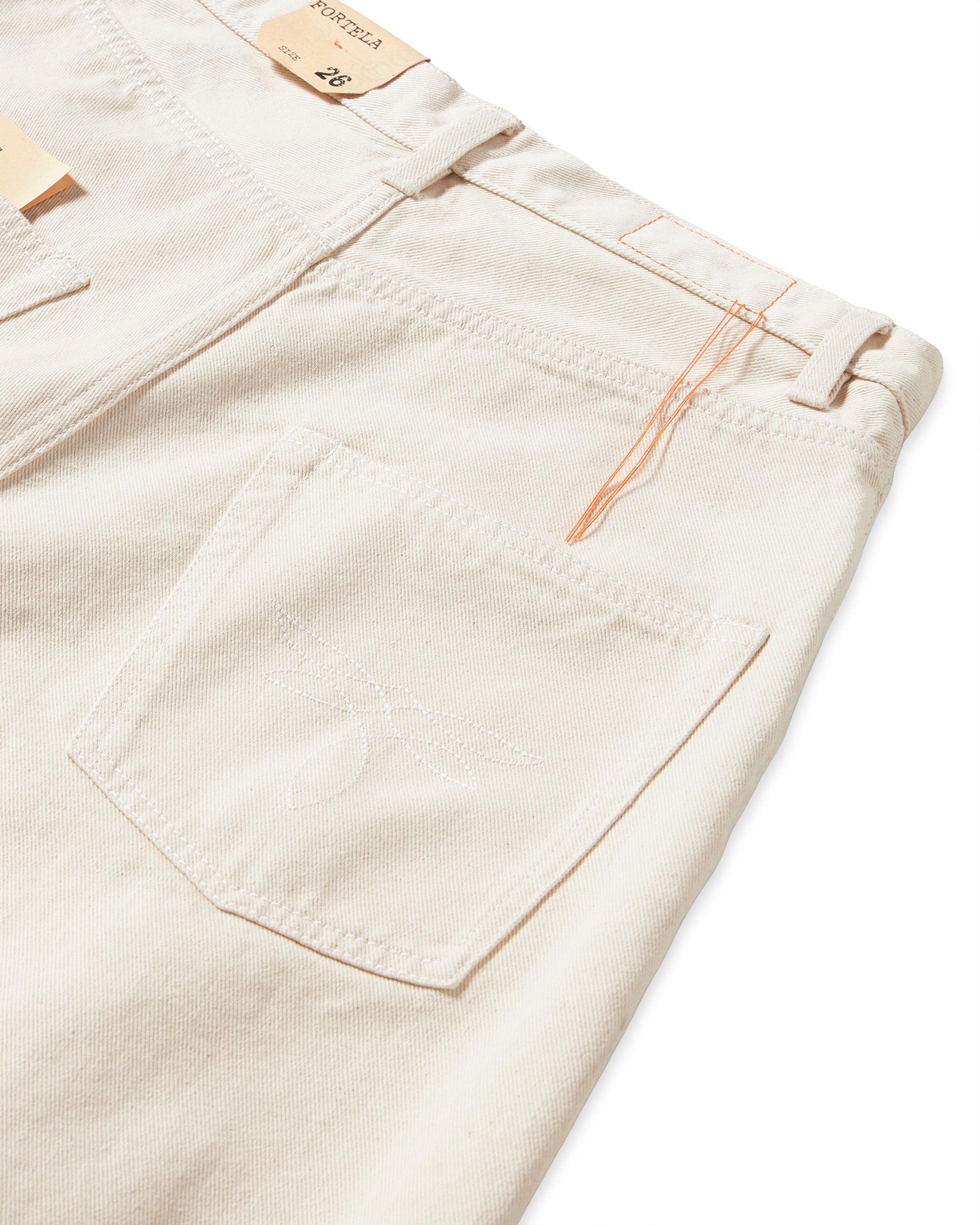 Jaron Pantaloni Gamba Ampia In Bull Di Cotone