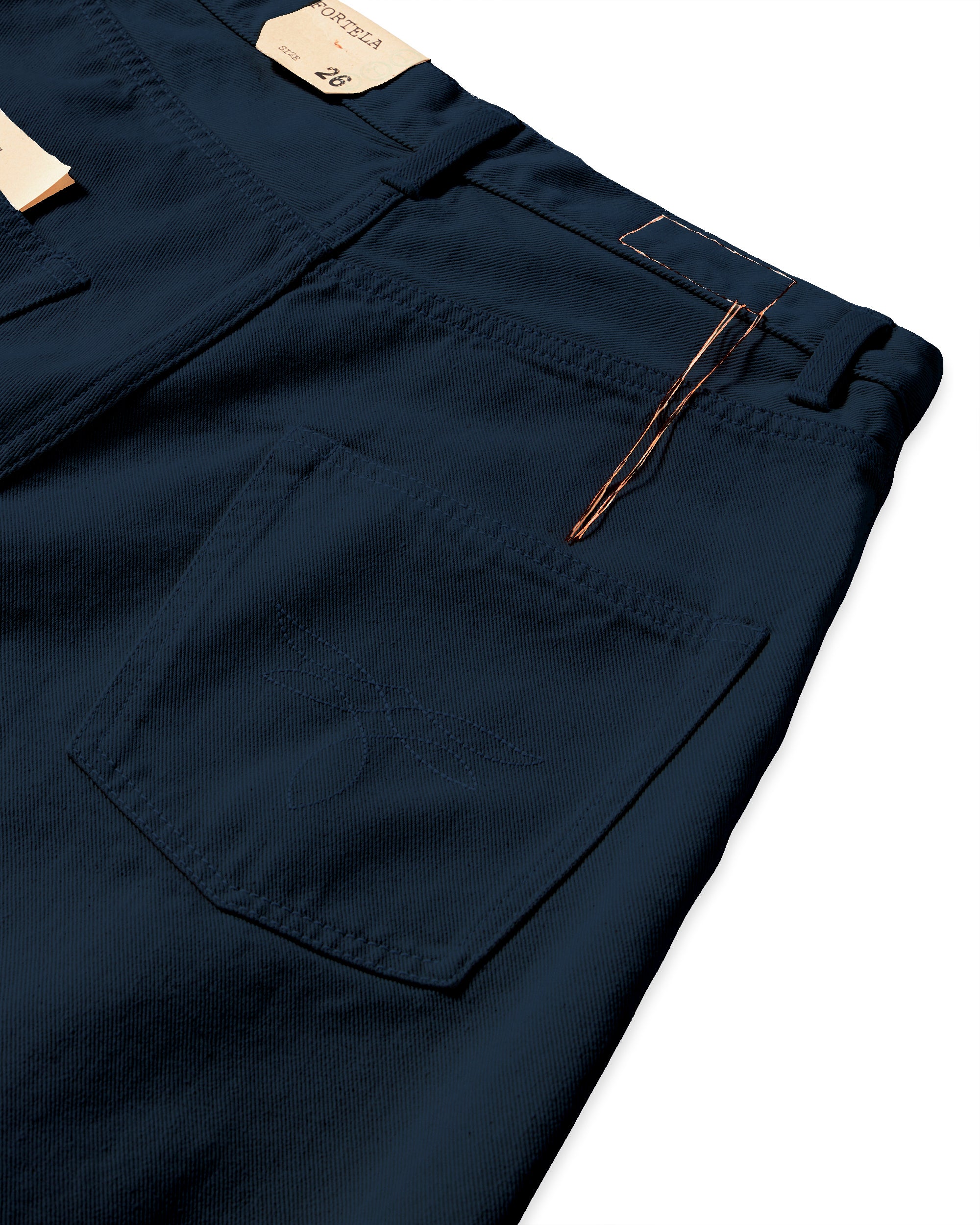 Jaron Wide Leg Cotton Bull Pants