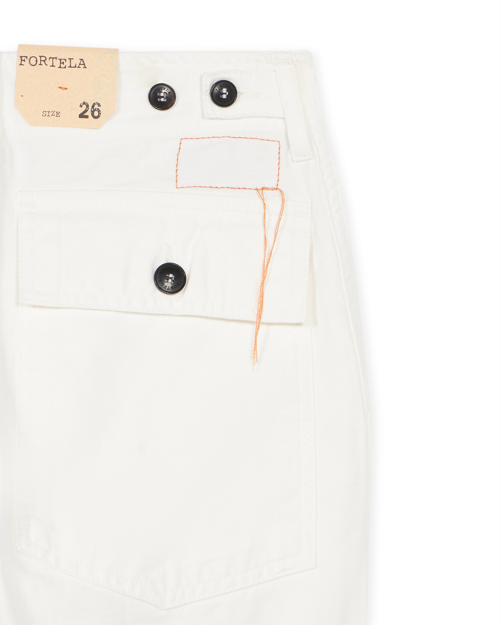 Jerry Pantaloni Fatigue In Cotone Satin