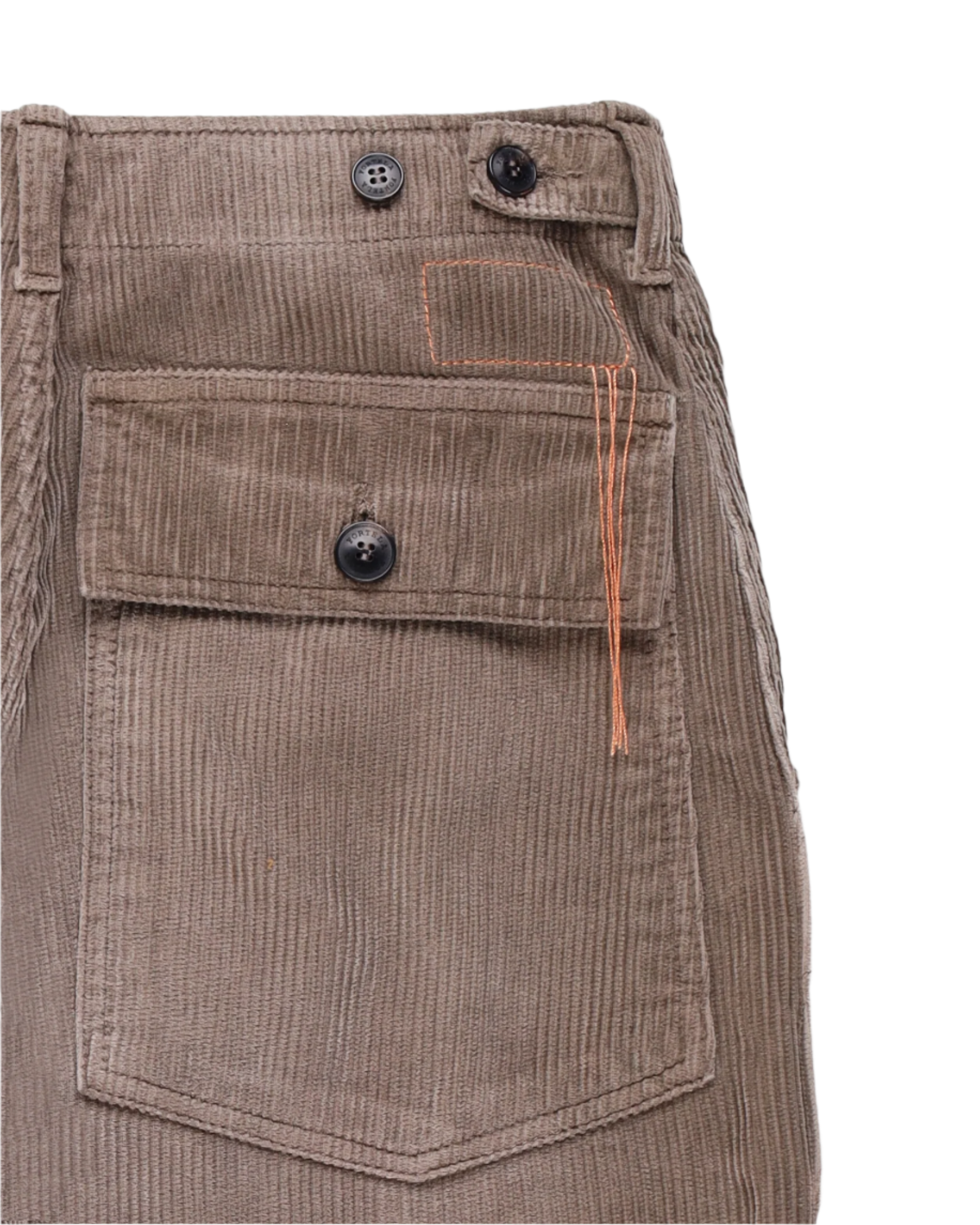 Jerryt Pantaloni Fatigue In Velluto A Coste