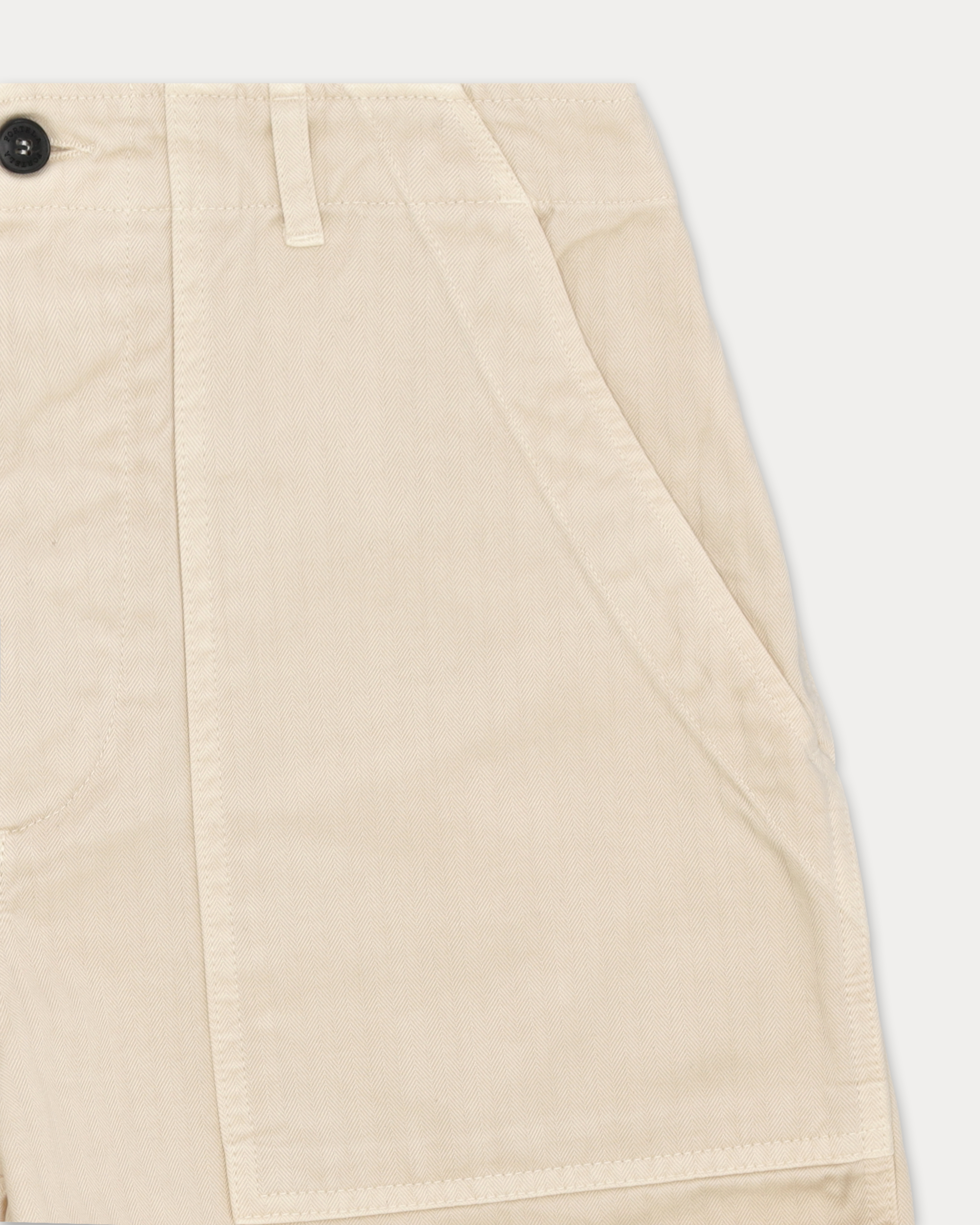 Jimt Cotton Herringbone Fatigue Shorts