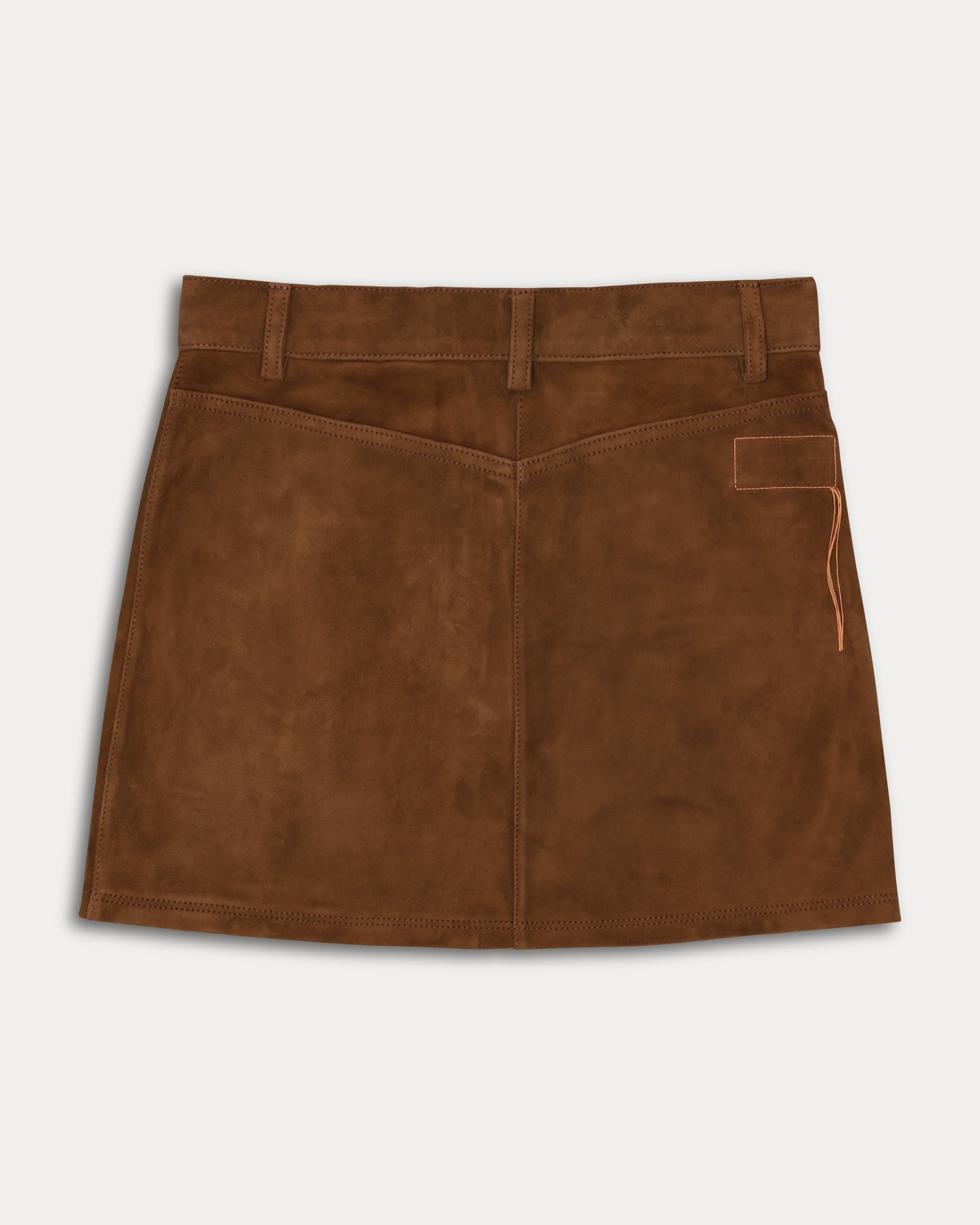 Jinger Suede Mini Skirt