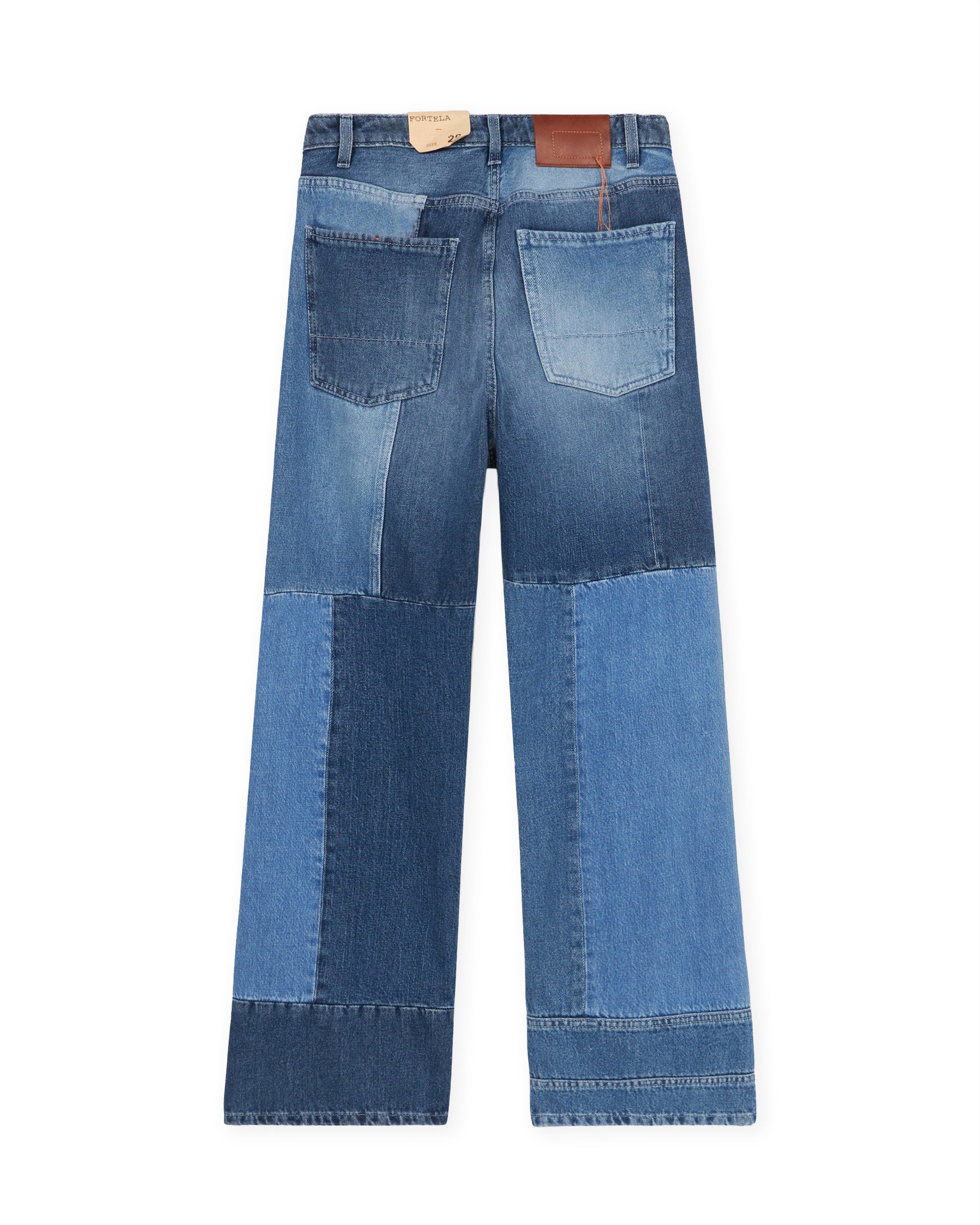 Joleen Pantaloni 5 Tasche Patchwork