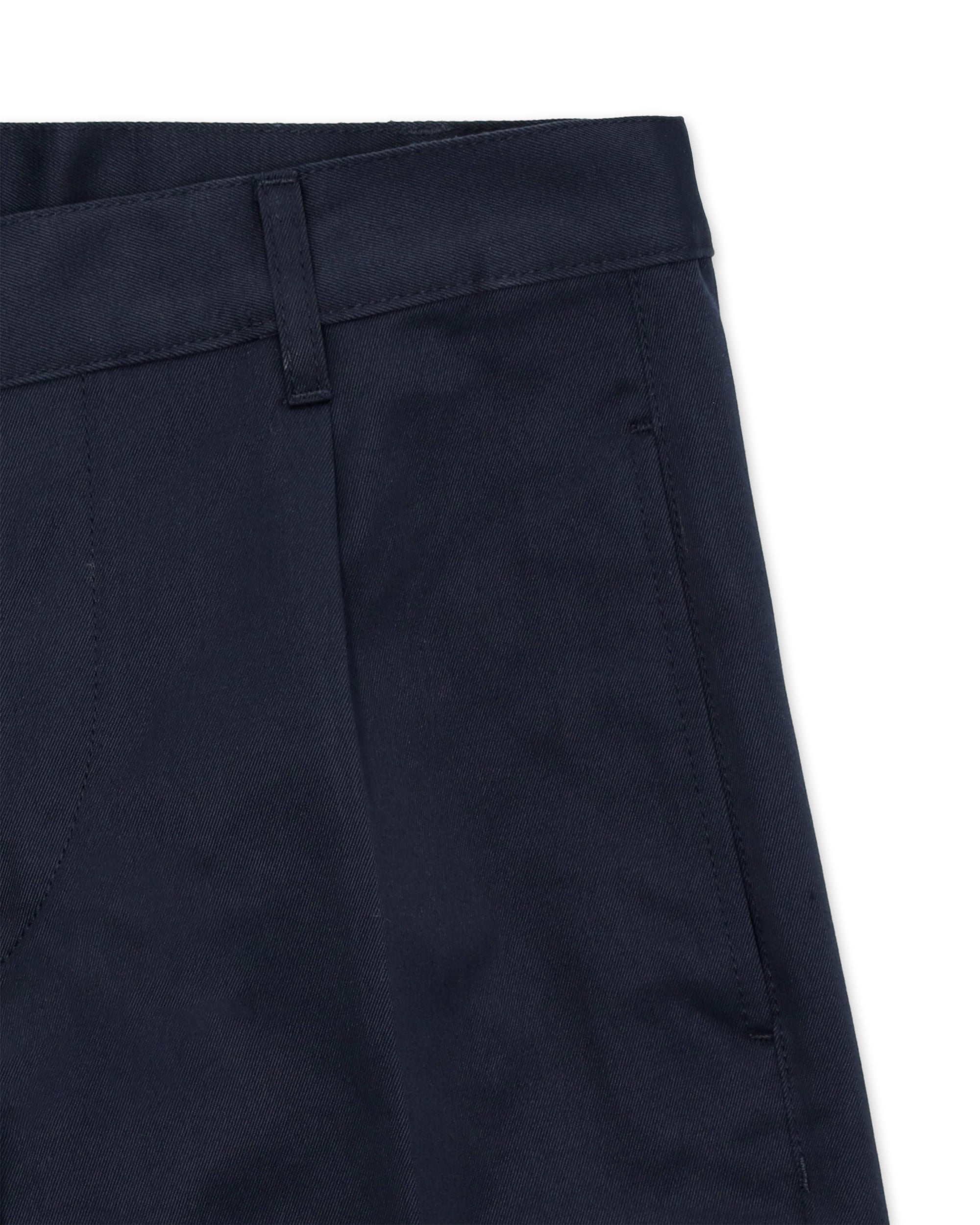 Judy Pantaloni in Gabardine di Cotone con Pences