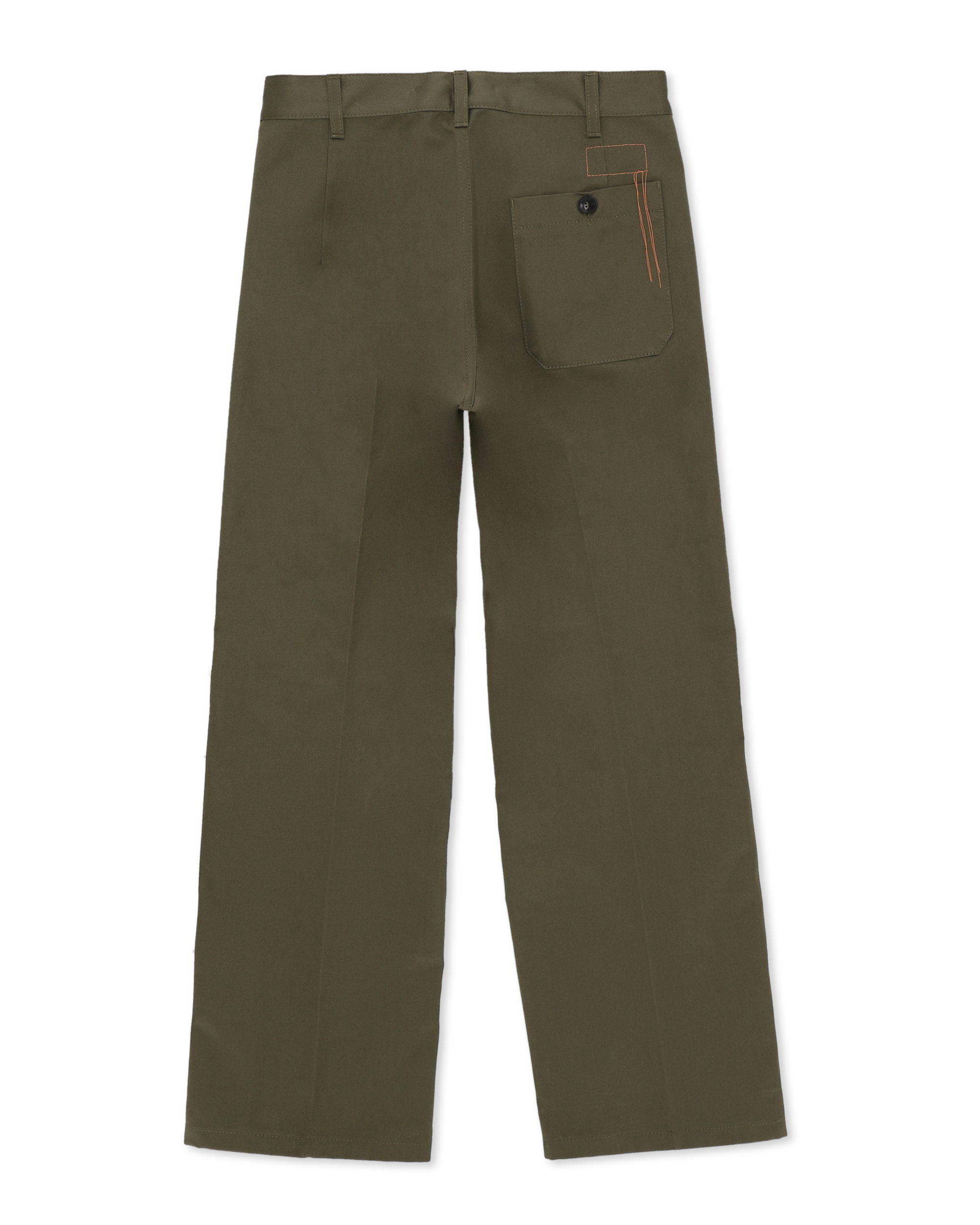 Judy Pantaloni in Gabardine di Cotone con Pences