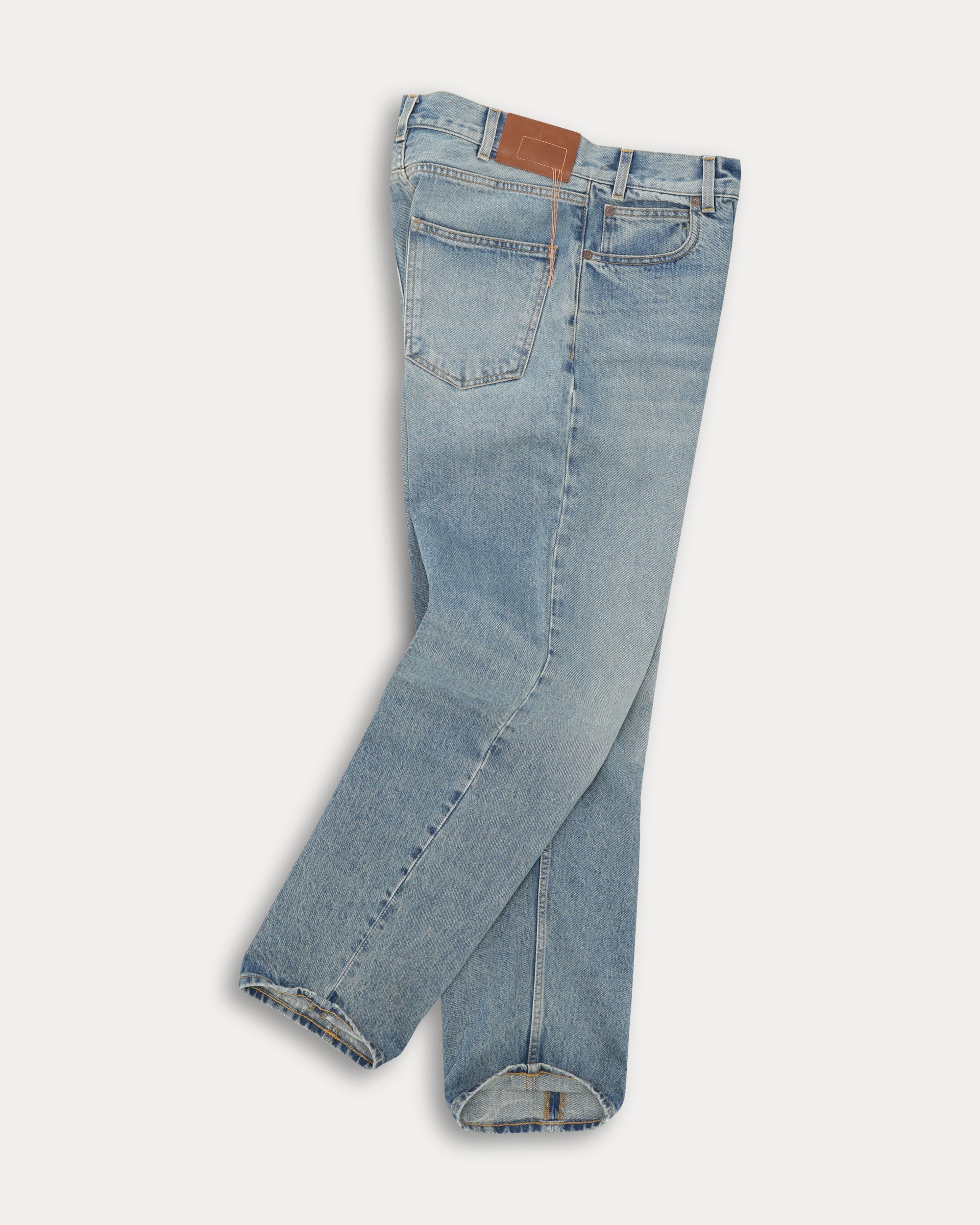 Juliettej Pantaloni 5 Tasche In Denim Stone Wash