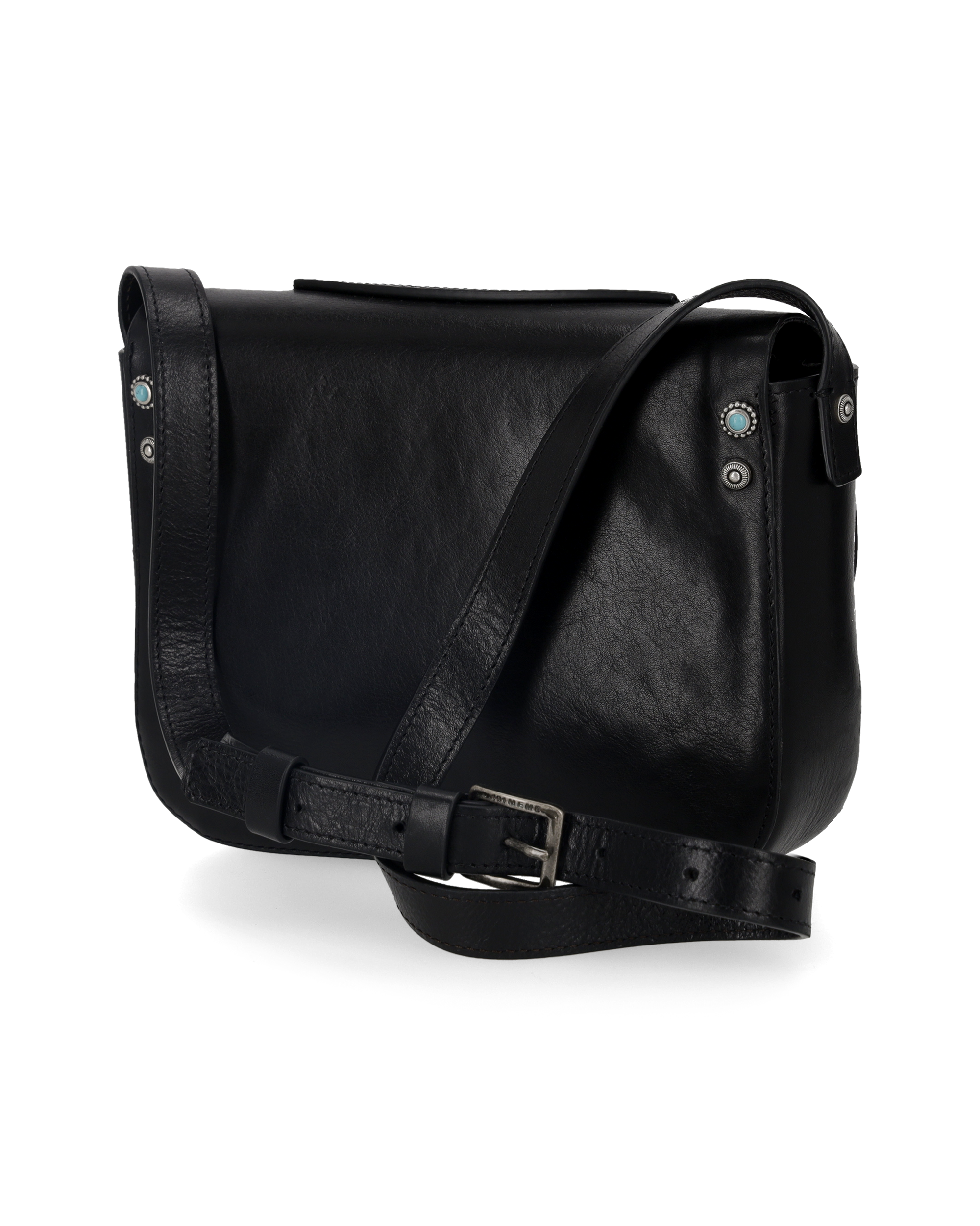 Kaya Borsa In Pelle Di Vitello Con Turchesi