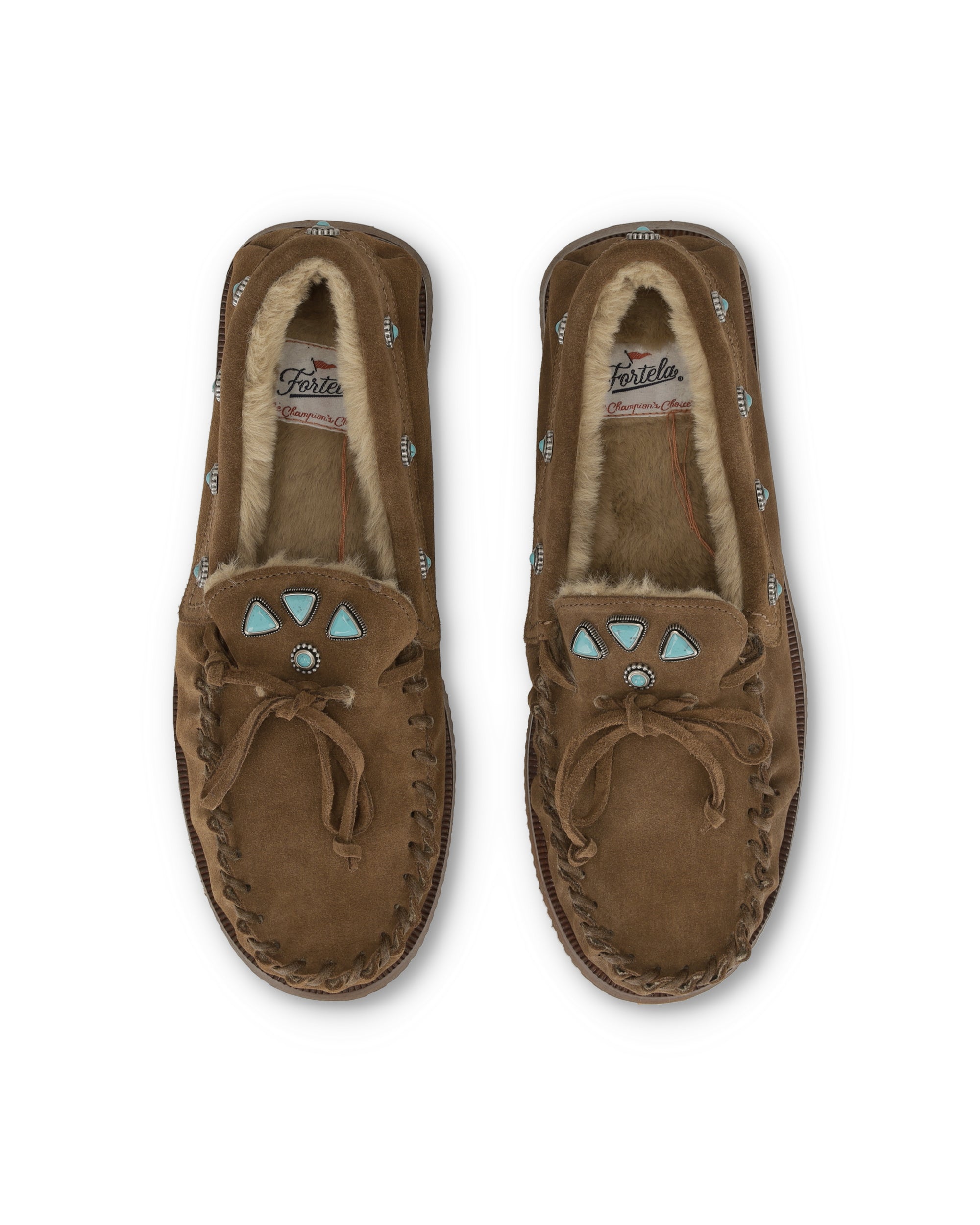 Lakota Mocassini Navajo In Pelle Scamosciata