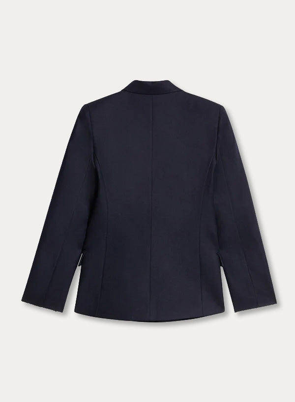 Laureen Double-Breasted Classic Wool Jacket