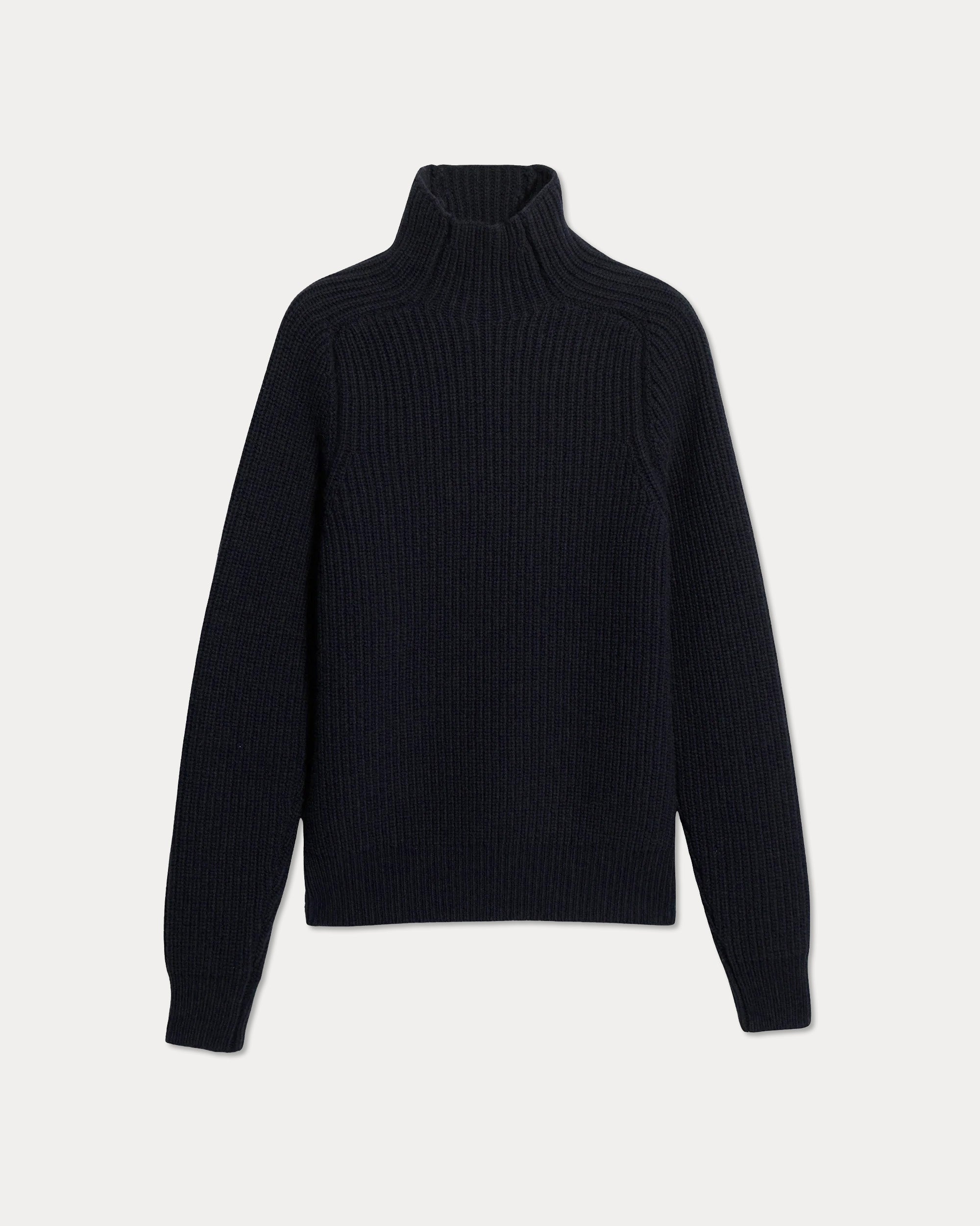 Leona Wool and Cashmere Turtleneck Sweater