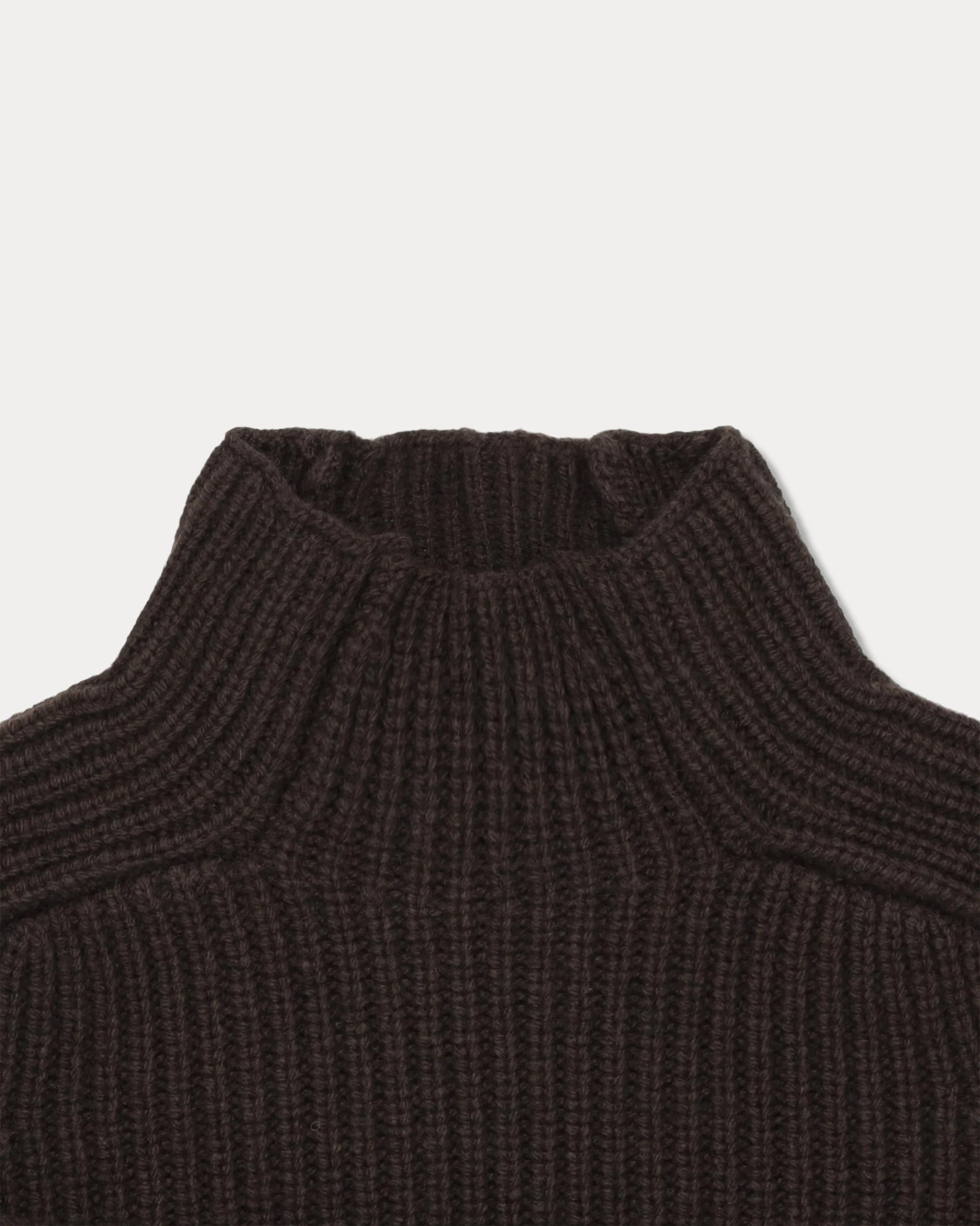 Leona Wool and Cashmere Turtleneck Sweater