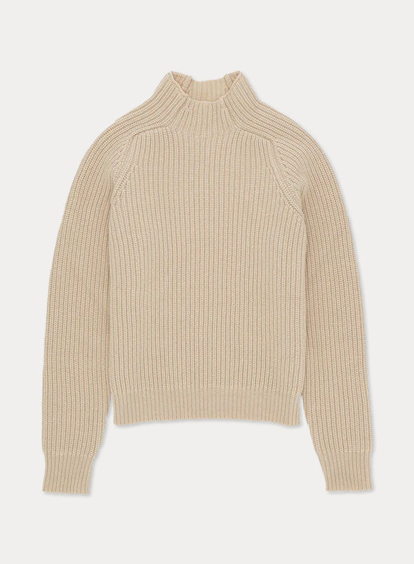 Leona Maglione Collo Alto Lana e Cashmere