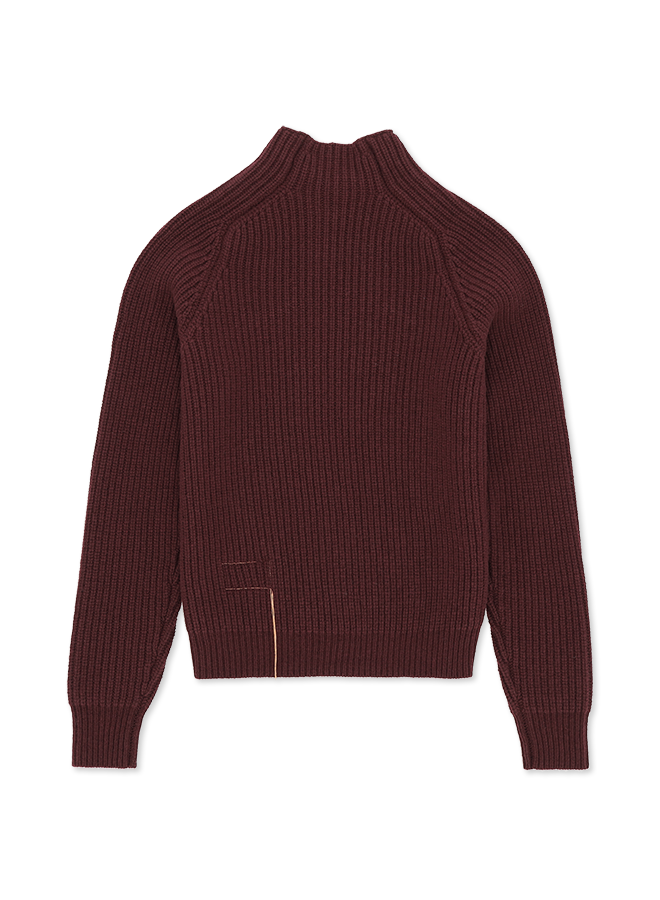 Leona Maglione Collo Alto Lana e Cashmere