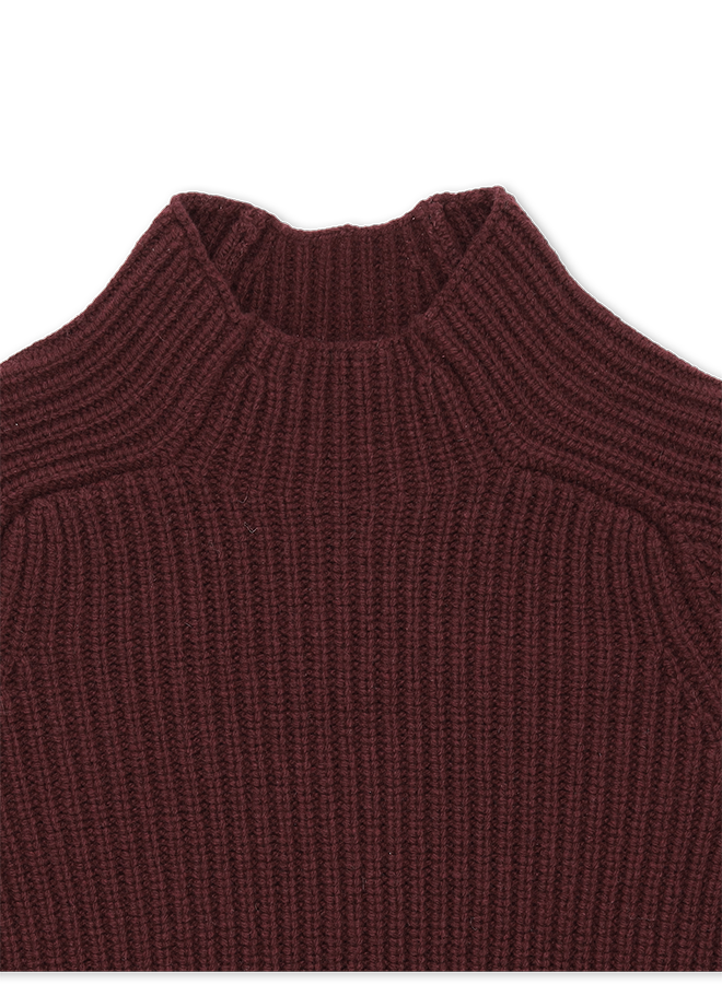 Leona Maglione Collo Alto Lana e Cashmere